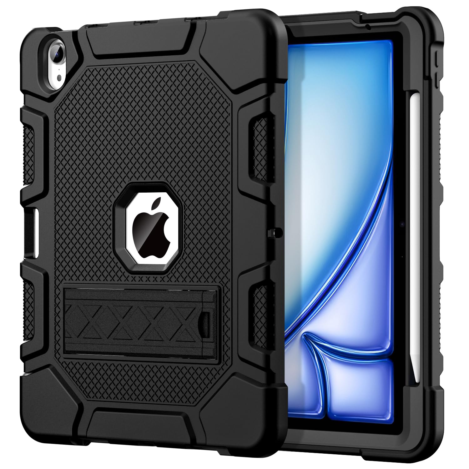 Premium Shockproof Rugged Case for iPad Air 11-inch (M3/M2) 2025/2024 & iPad Air 5th/4th Gen 10.9