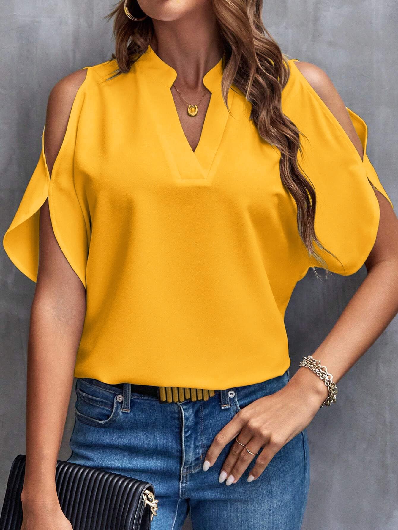 Stylish Narecte Women's Casual & Dressy Blouses - Elegant Business & Summer Tops for Office, Date Night & Weekend Outings