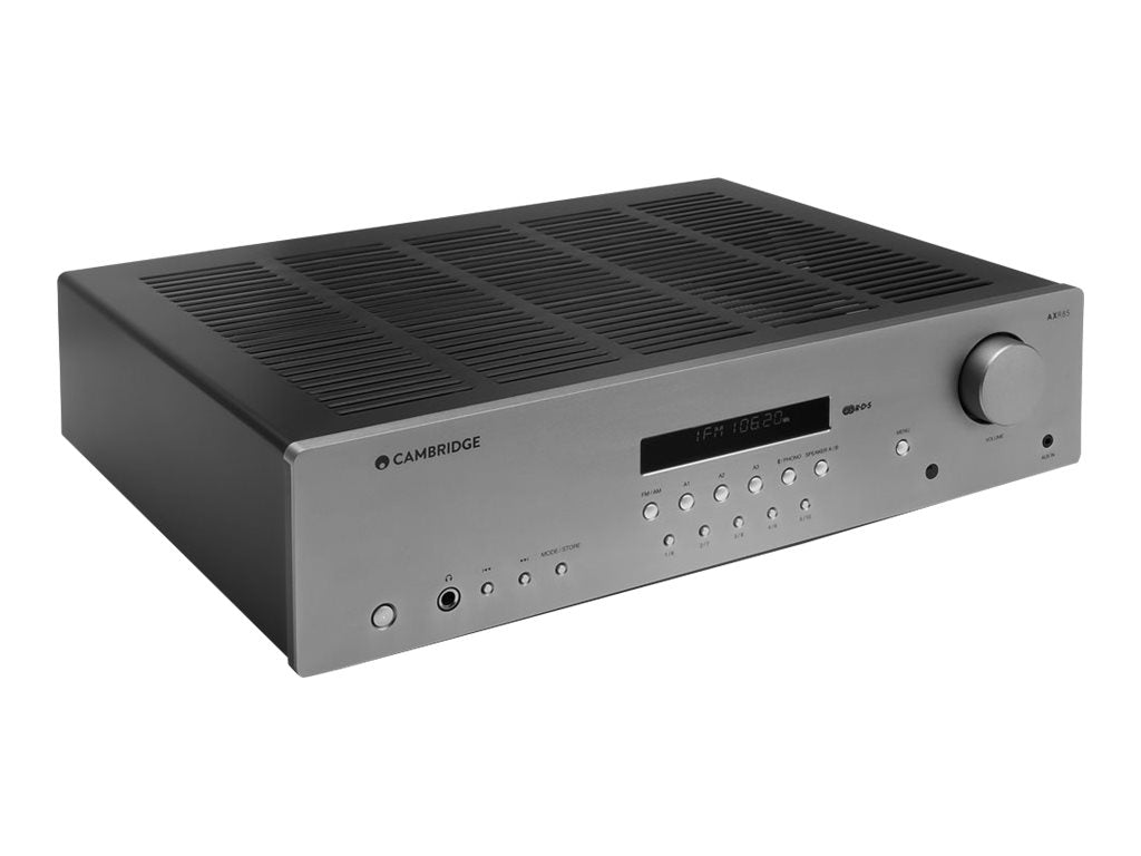 Cambridge Audio AXR85 Stereo Receiver - High-Fidelity Audio Amplifier for Home Theater & Music Listening | Perfect for Vinyl, CD, Streaming & Turntables
