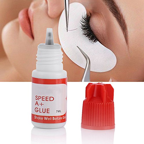 Premium Eyelash Extension Glue - Strong Hold, Extra Black Adhesive for False Lashes | Waterproof & Long Lasting | Perfect for Professional Use, Daily Wear & Special Occasions