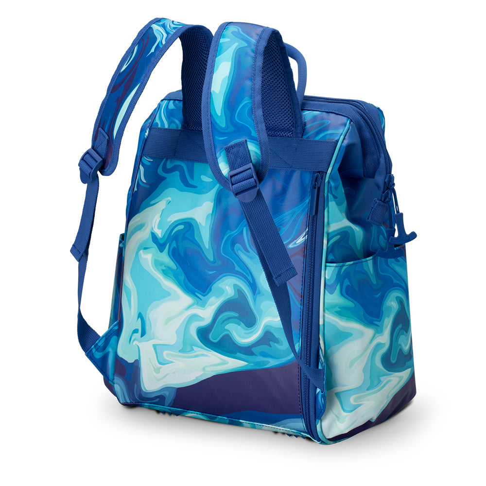 Blue Lagoon Packi 24 Backpack Cooler - Insulated Waterproof Picnic Bag for Beach, Camping & Outdoor Adventures | Perfect for Hiking, Tailgating & Travel