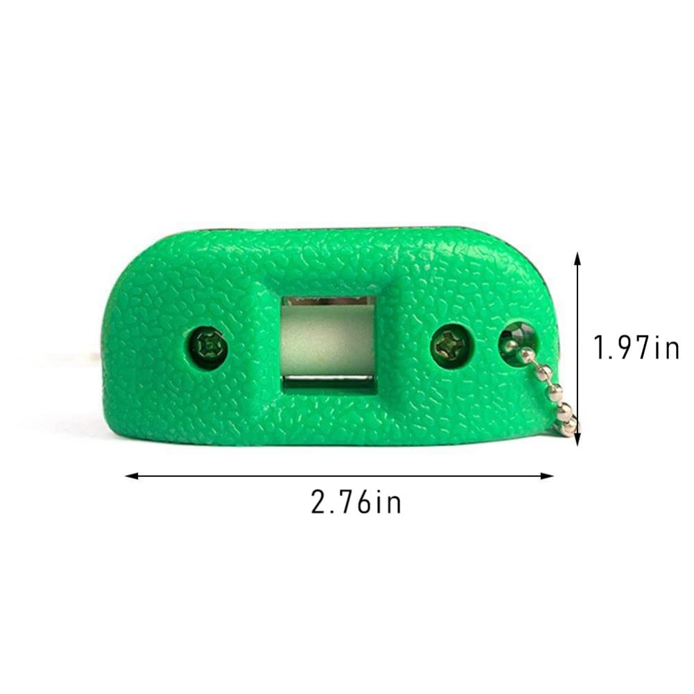 Premium Ice Skate Blade Sharpener Stone - Handheld Skate Sharpening Tool for Figure Skating & Hockey Skates - Perfect for Home Rink Maintenance & Professional Edge Tuning