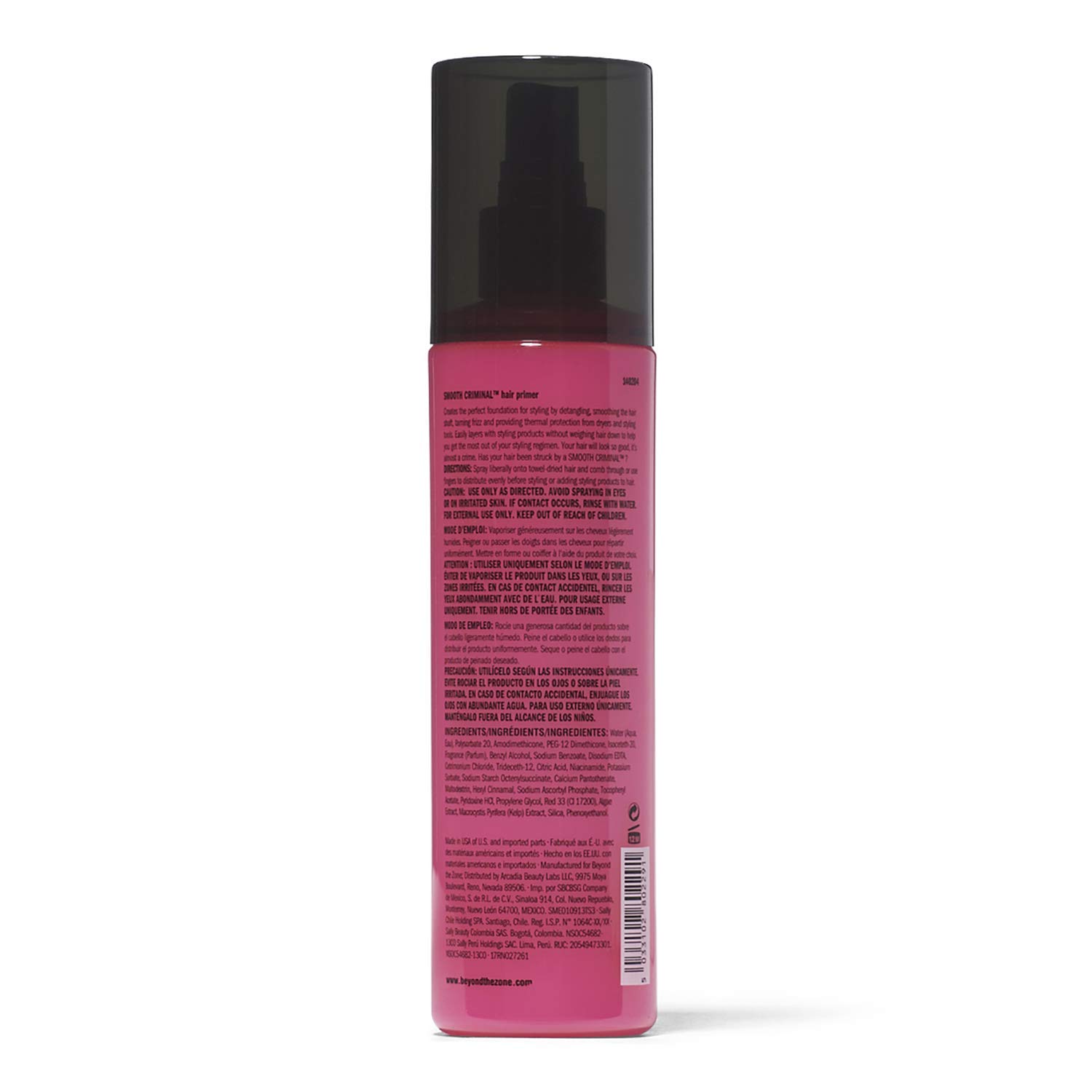Beyond the Zone Hair Primer - Sulfate & Gluten Free Thermal Heat Protectant for Frizz Control & Smooth Styling - Perfect for Blowouts, Flat Ironing & Daily Hair Care