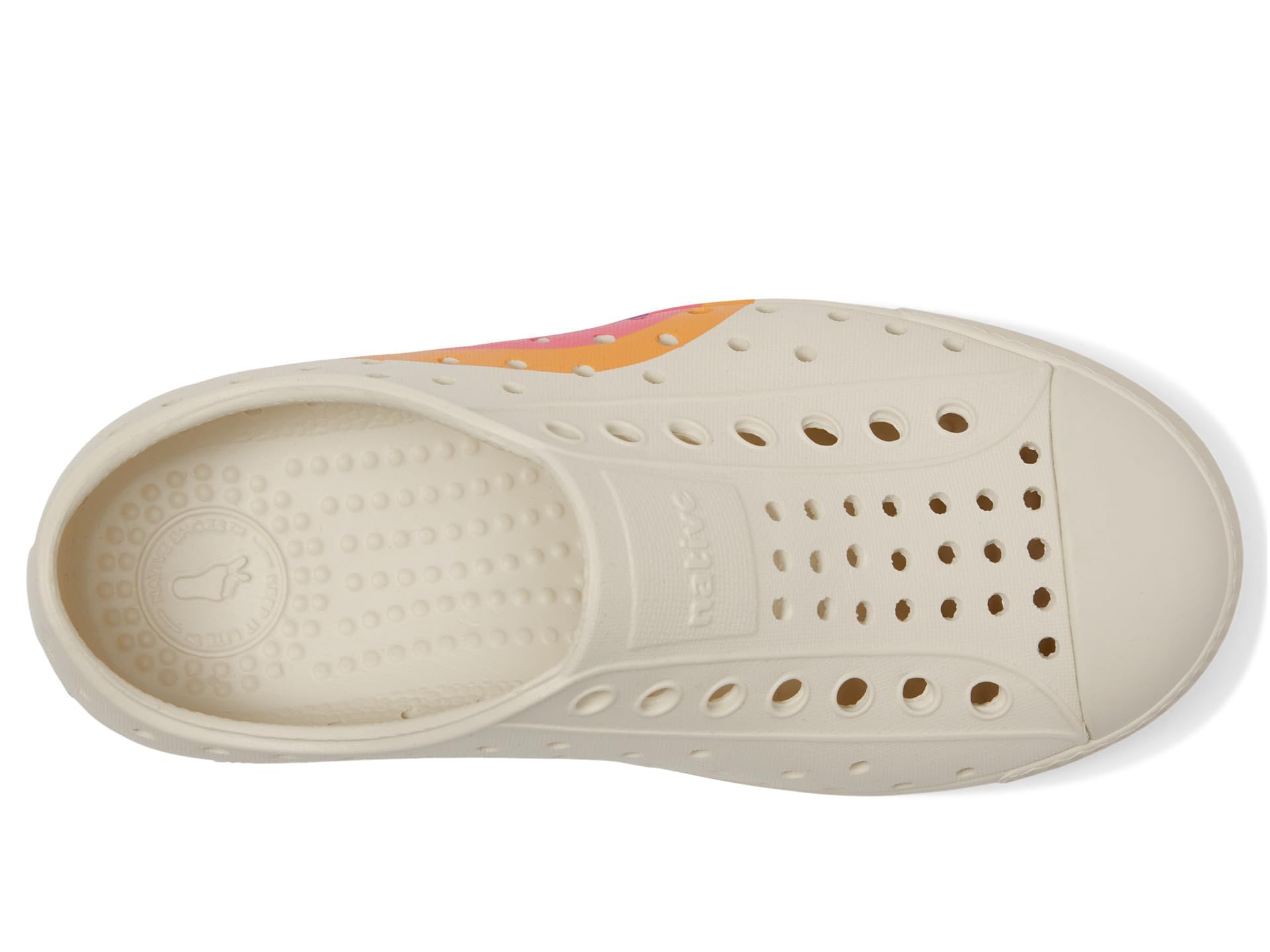 Native Shoes Kids Unisex Jefferson Sugarlite Block Sneakers - Lightweight & Comfortable for Little Kids - Perfect for School, Play & Everyday Wear