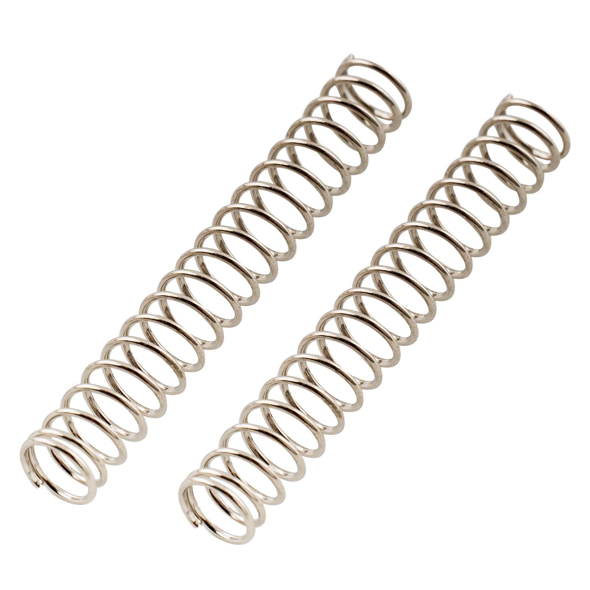 Musiclily 50-Pack Chrome Electric Guitar Humbucker Pickup Springs for Height Adjustment – Perfect for DIY Guitar Repair, Setup & Customization