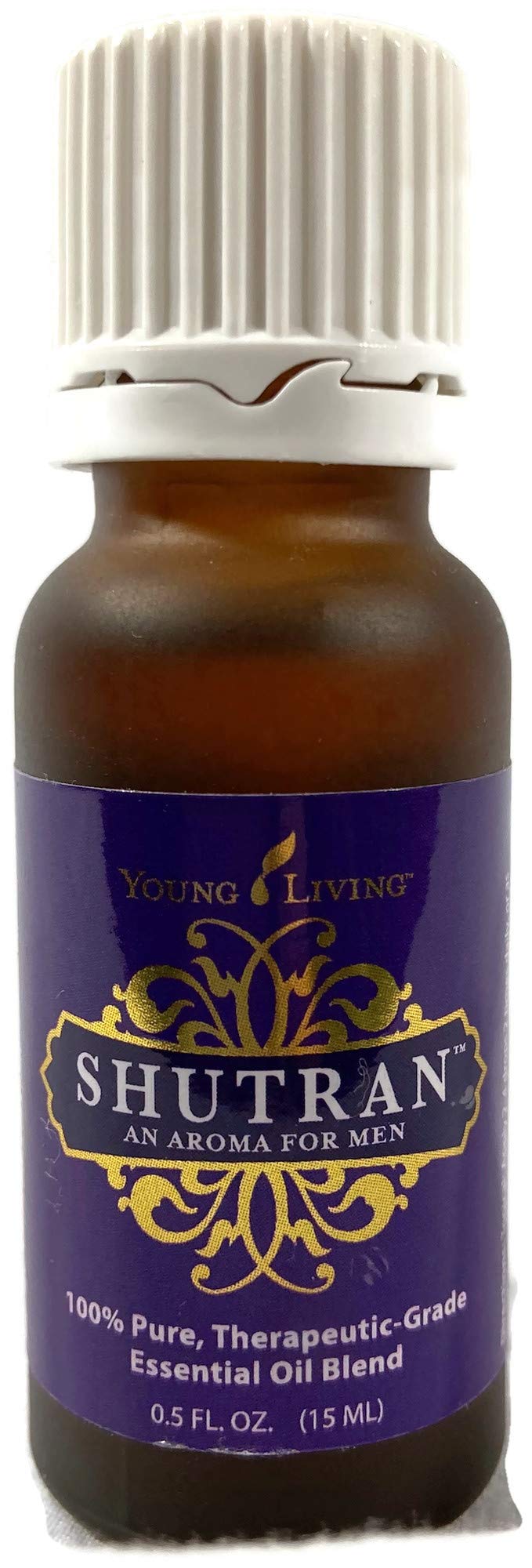 Young Living Shutran Premium Essential Oil Blend for Men, 15ml - Woodsy Aromatherapy Oil with Natural Plant-Based Ingredients | Vegan-Friendly Cologne Alternative | Perfect for Meditation, Massage & Daily Fragrance