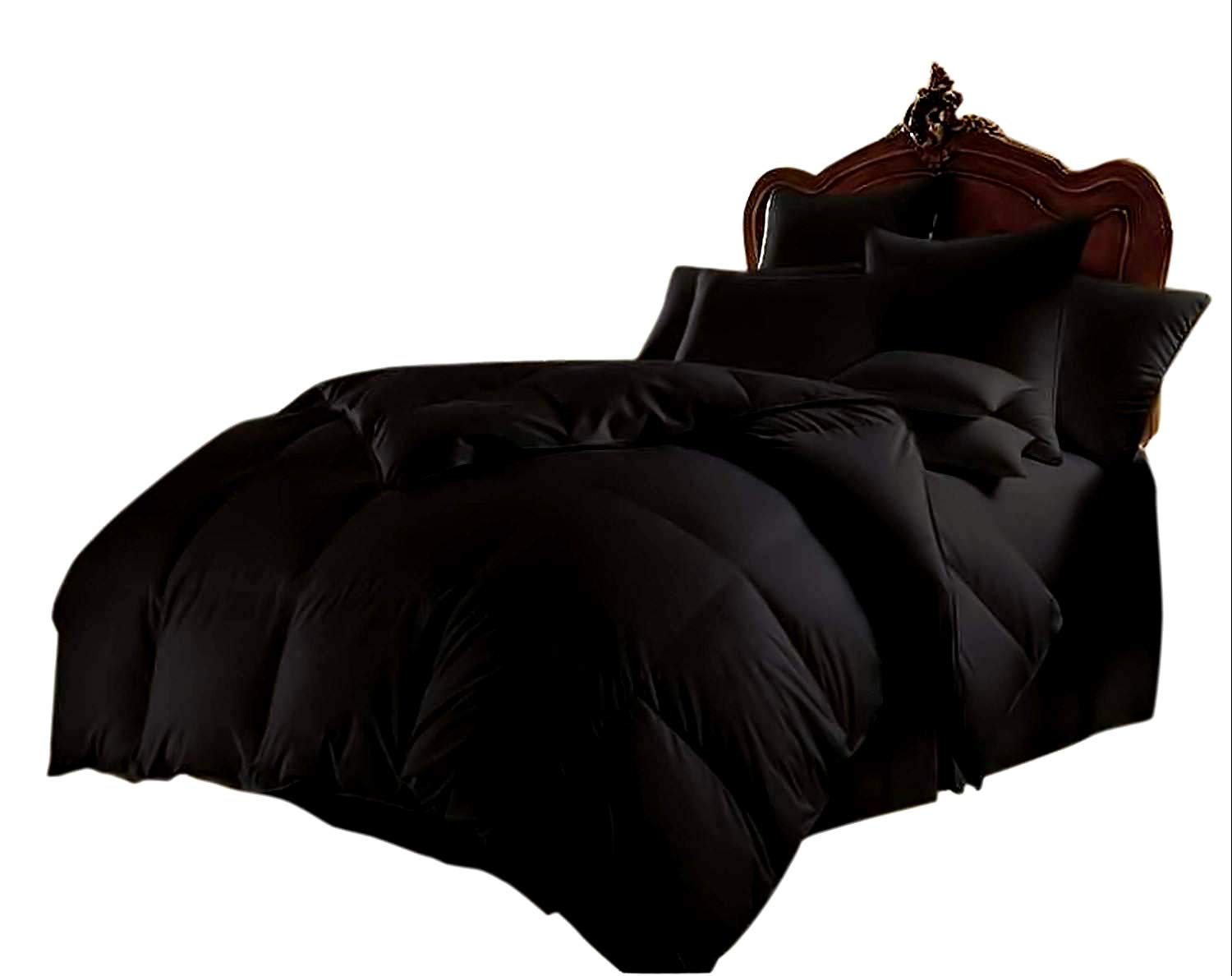 EL Lecho 500GSM 8-Piece 100% Organic Cotton Down Alternative Comforter Set - 500TC 16