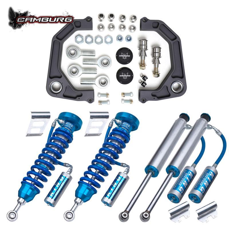 2005-2023 Toyota Tacoma Camburg King 2.5 Performance Suspension Lift Kit - Off-Road Upgrade for Enhanced Handling & Durability | Perfect for Desert Racing, Overlanding & Trail Adventures