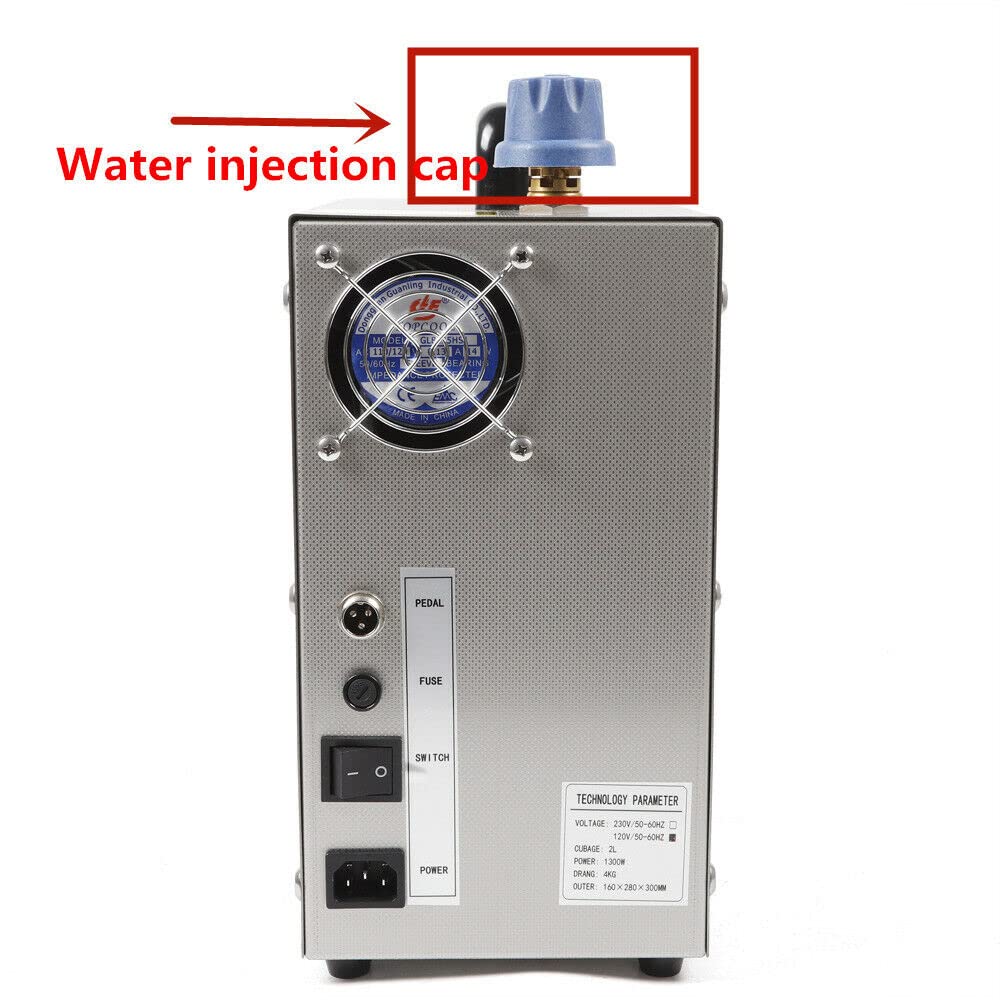 110V 2L Jewelry Steam Cleaner Machine - Professional 1300W Stainless Steel Jewelry Cleaner for Gold, Silver & Gems | Fast US Stock | Perfect for Jewelry Stores, Home Cleaning & Antique Restoration
