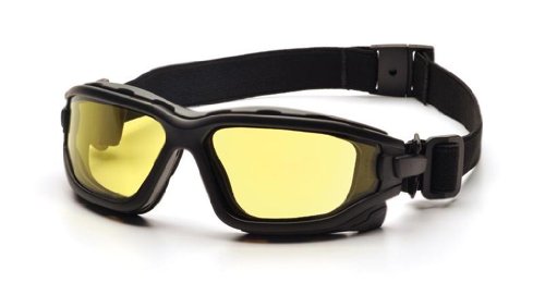 Black Frame/Amber Anti-fog Lens
