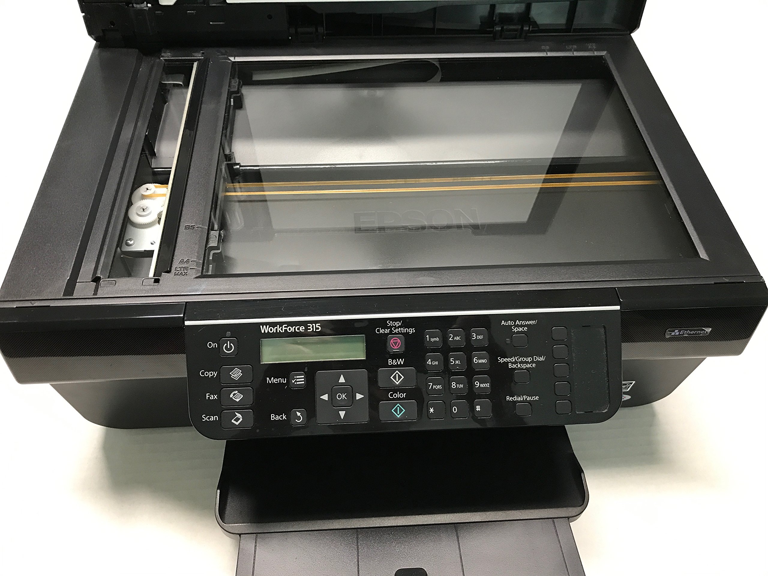 Epson WorkForce 315 Wireless All-in-One Inkjet Printer with Scanner, Copier & Fax - Perfect for Home Office & Small Business Printing Needs