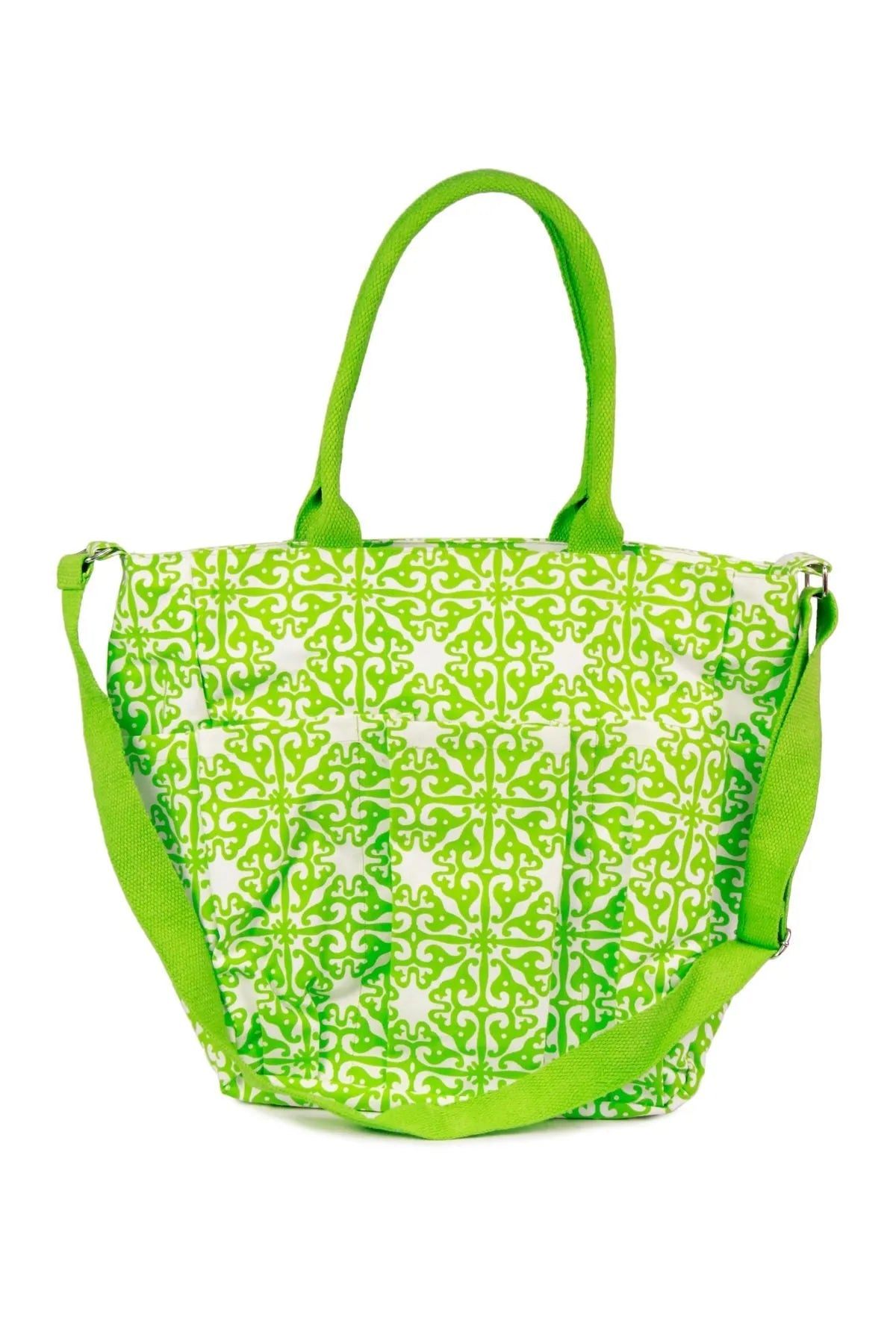 Stylish Tile Print Weekender Bag - Durable & Spacious Travel Duffel for Women & Men - Perfect for Weekend Getaways, Gym, and Business Trips