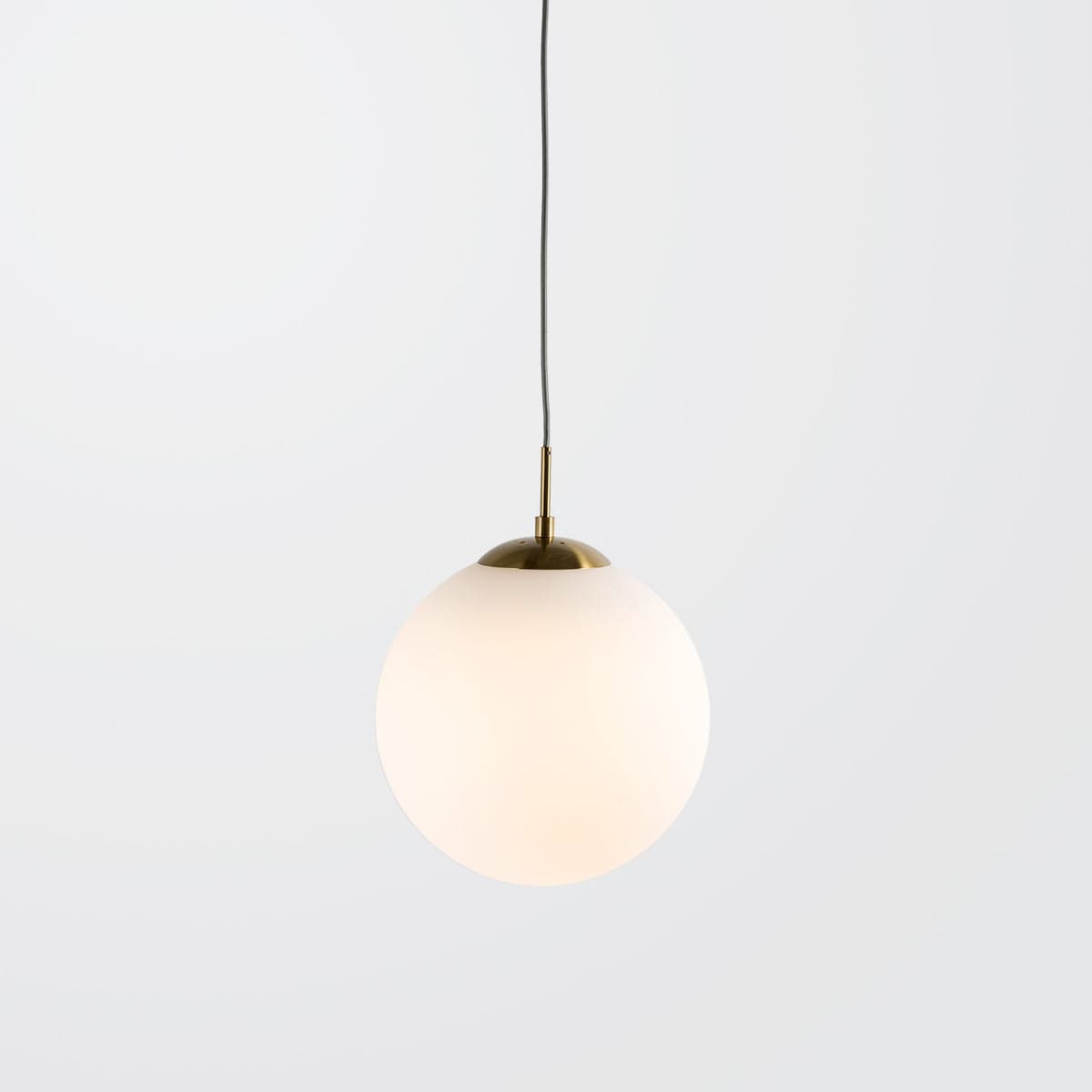 TOLEDO LED Opal Glass Pendant Light - Modern Ceiling Lighting Fixture for Kitchen, Dining Room, and Bedroom