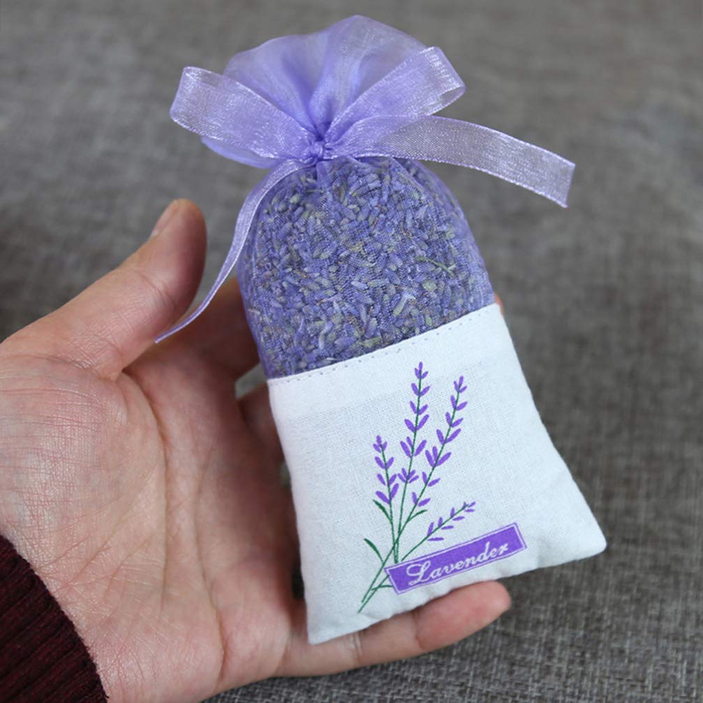 VALICLUD 30pcs Lavender Sachet Bags - Small Organza Drawstring Pouches for Wedding Favors, Spice Storage & Aromatherapy (Light Purple) | Perfect for DIY Crafts, Gift Wrapping & Home Fragrance