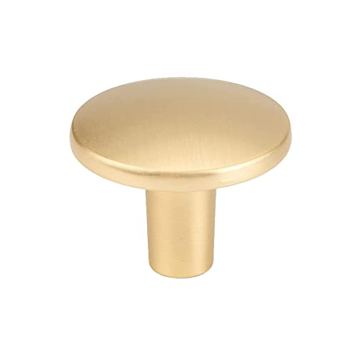 Brushed Gold Round