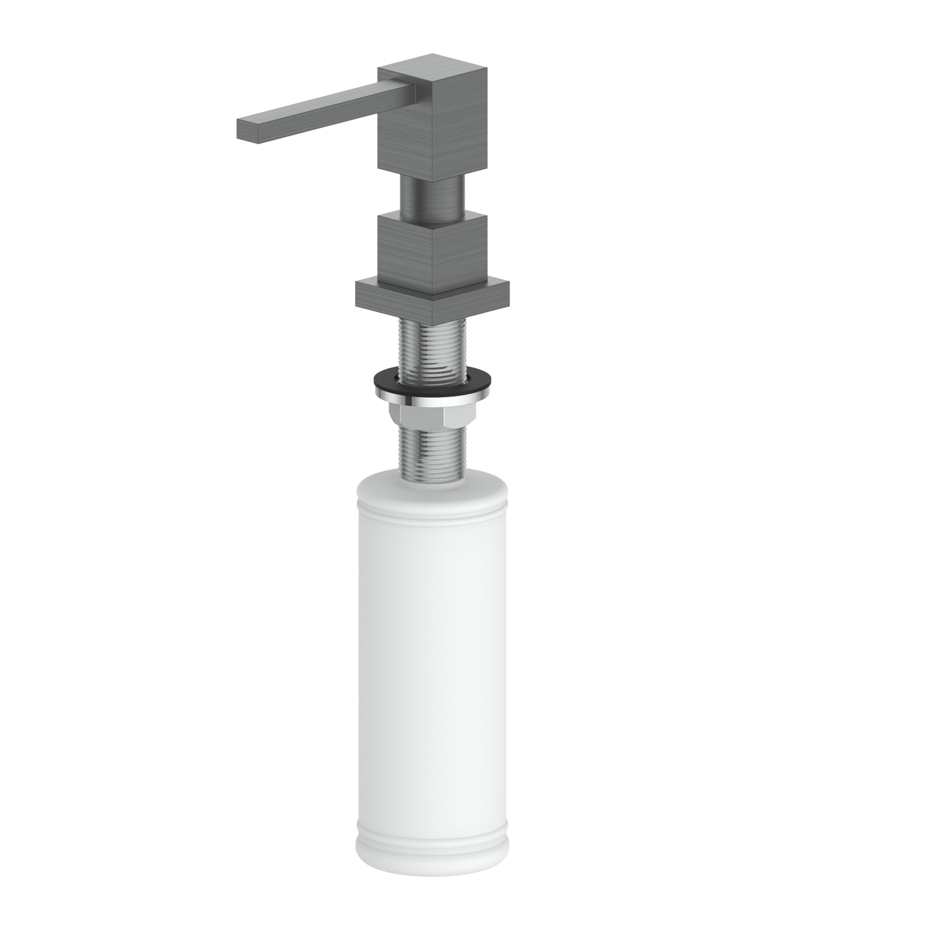 ZLINE Gun Metal Faucet Soap Dispenser (FSD GM) - Touchless Automatic Liquid Soap Dispenser for Kitchen Sink, Bathroom, and Commercial Use