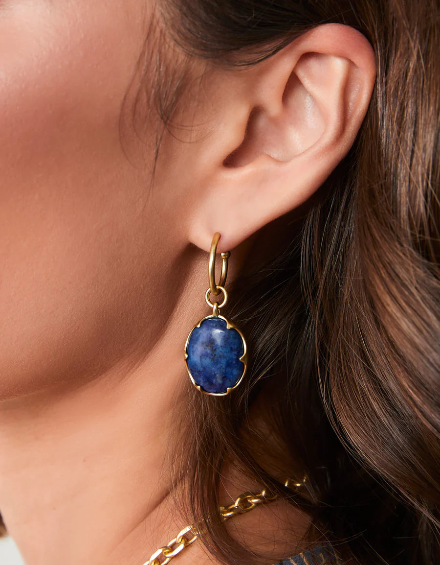 Elegant Coralie Blue Earrings for Women - Dainty Stud Earrings for Daily Wear, Gift Giving & Special Occasions