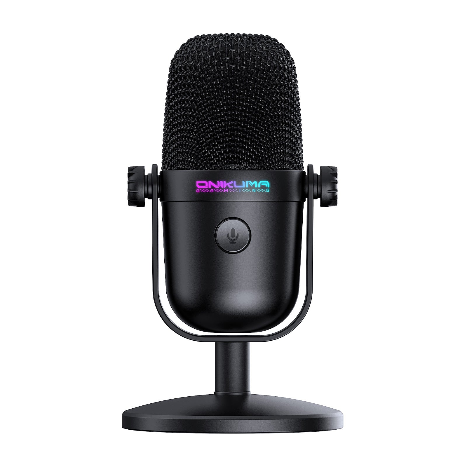 ONIKUMA M830 USB Condenser Gaming Microphone with Noise Cancellation - Mini USB Mic for PC, PS4, Streaming & Podcasting - Perfect for Gamers, YouTubers & Voice Chat