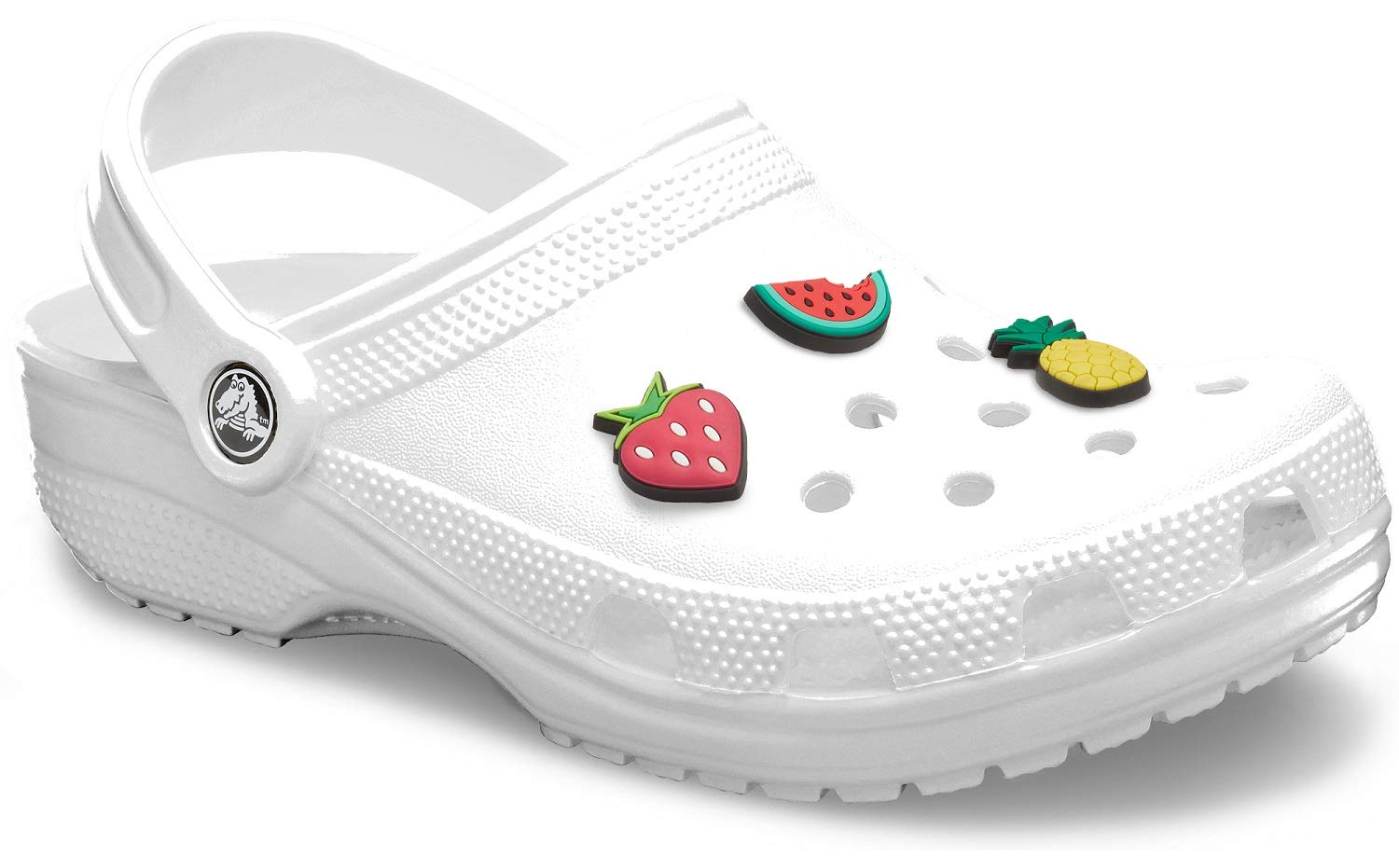 **Crocs Classic Clog for Men & Women - Comfortable Slip-On Shoes with 3-Pack Jibbitz Charms - Perfect for Casual Wear, Work & Outdoor Activities**