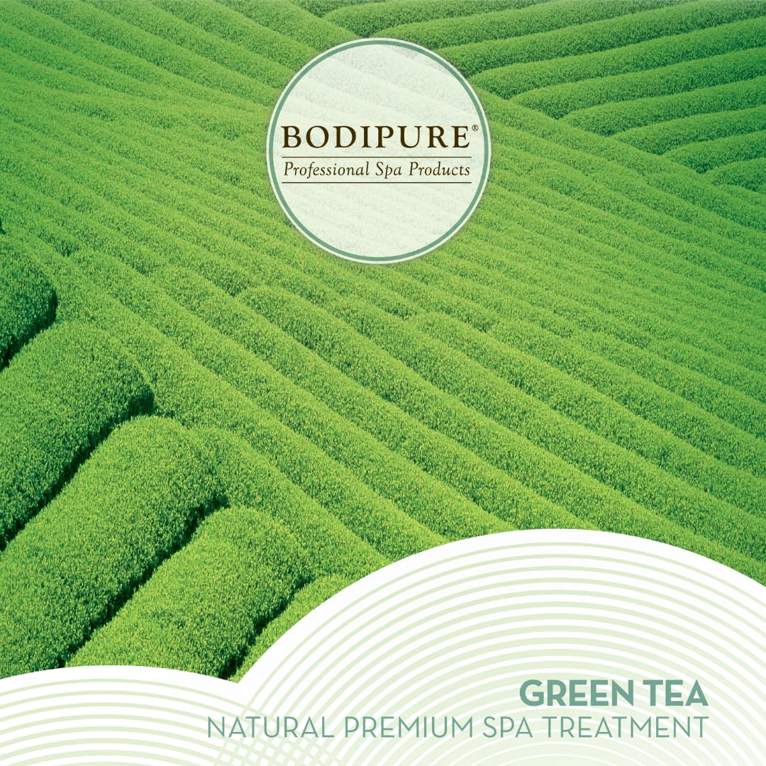 BODIPURE Green Tea Body Wash - Antioxidant-Rich Formula with Healing Properties for Deep Cleansing & Skin Refreshment | Ideal for Professional & Home Spa Use, 1 Gallon