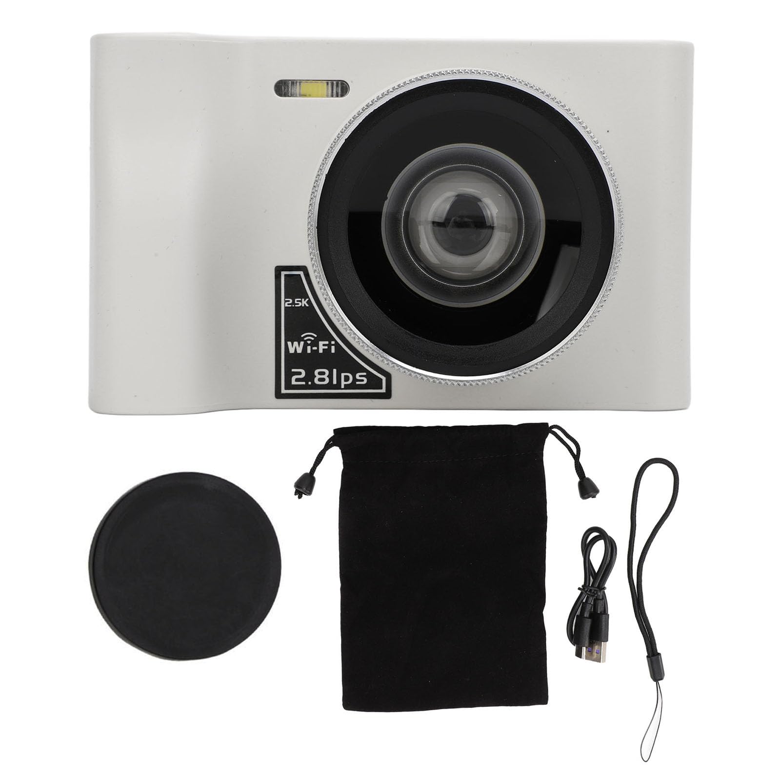 24MP 2.5K WiFi Digital Camera with 2.88