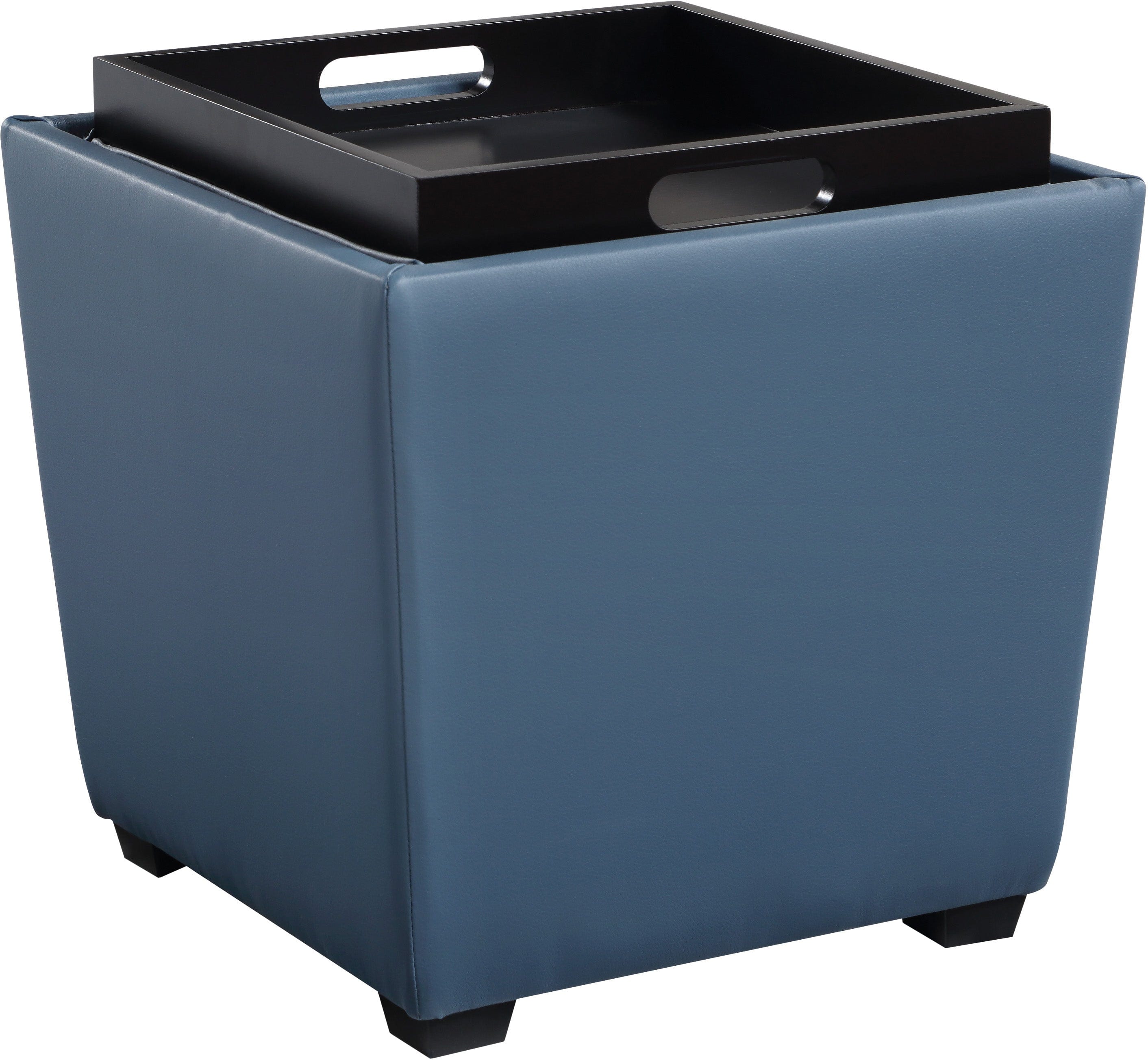 Office Star Rockford Storage Ottoman [RCK361] - Multi-Functional Footrest & Hidden Storage Bench for Living Room, Bedroom, or Office