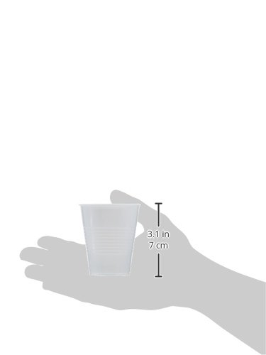 2400-Pack 5 oz Disposable Medicine & Drinking Cups - Bulk Case for Hospitals, Clinics, and Home Healthcare Use