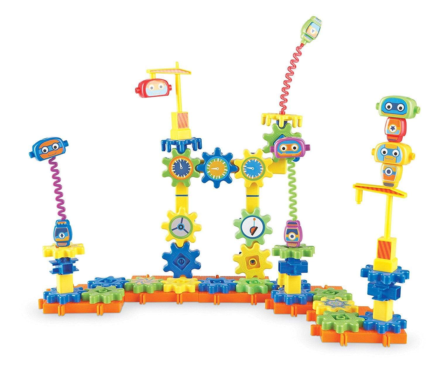 Gears! Gears! Gears!® Robot Factory Building Set - STEM Educational Toy for Kids Ages 3-8 - Creative Construction Kit for Classroom & Home Learning Play