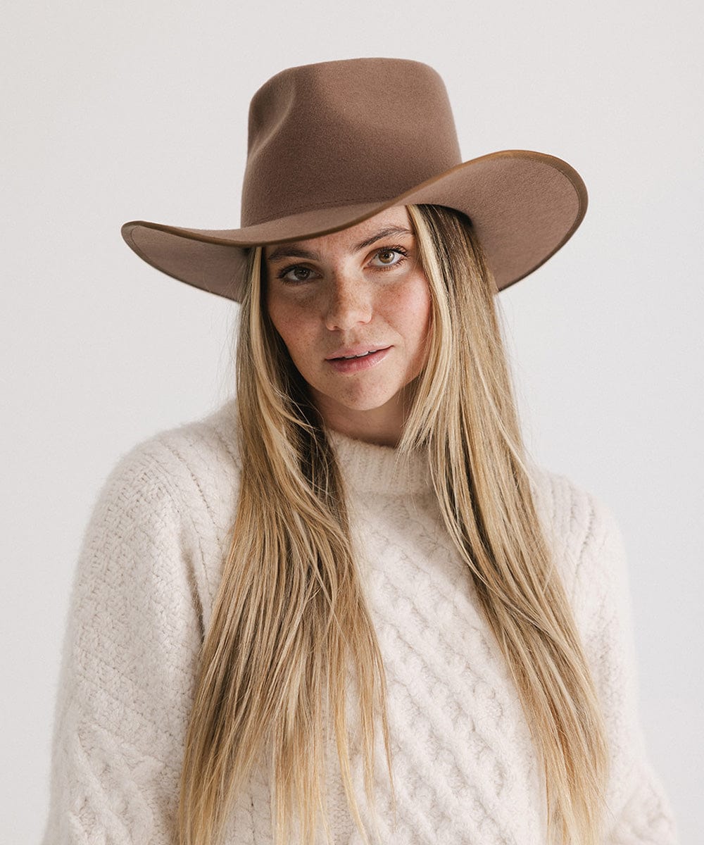 June Rancher Cowboy Hat for Men & Women - Western Style Sun Protection Outdoor Riding Hat - Perfect for Rodeo, Horseback Riding, and Country Music Festivals