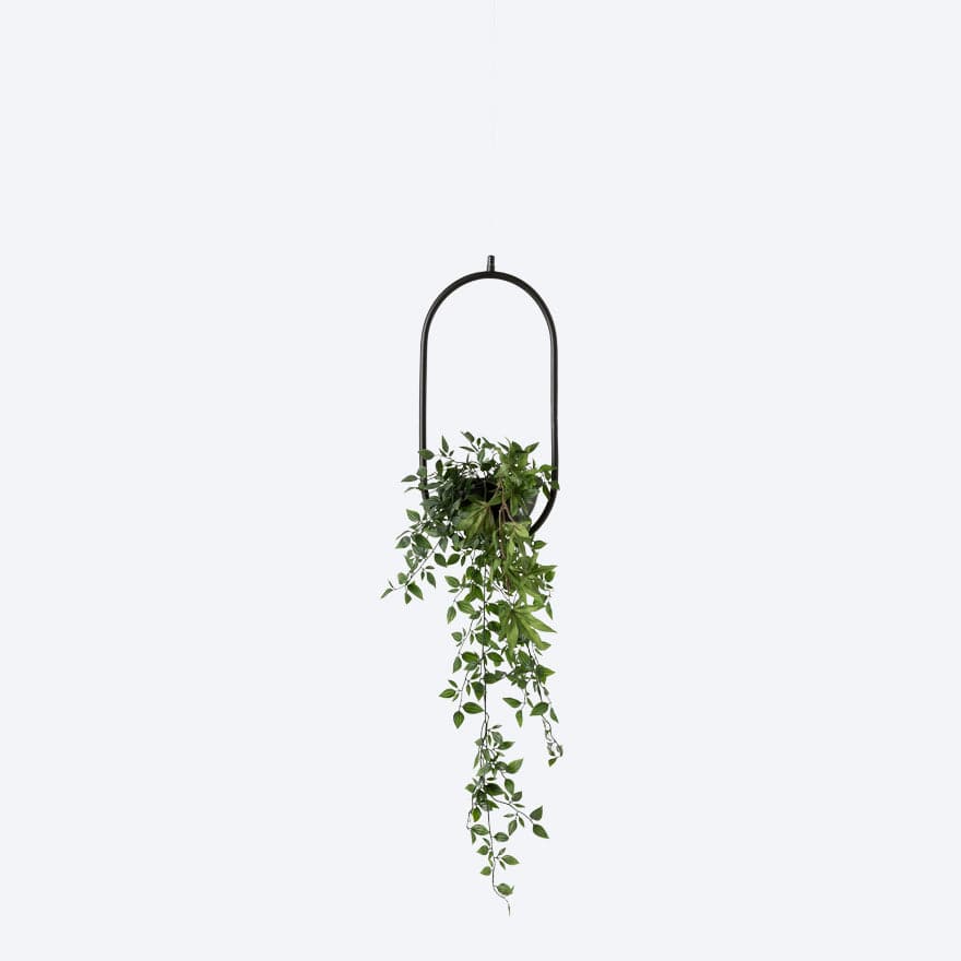 EVORA 1 Planter Frame - Modern Indoor/Outdoor Flower Pot Stand for Home & Garden Decor - Perfect for Balcony, Patio, Living Room & Office Plants