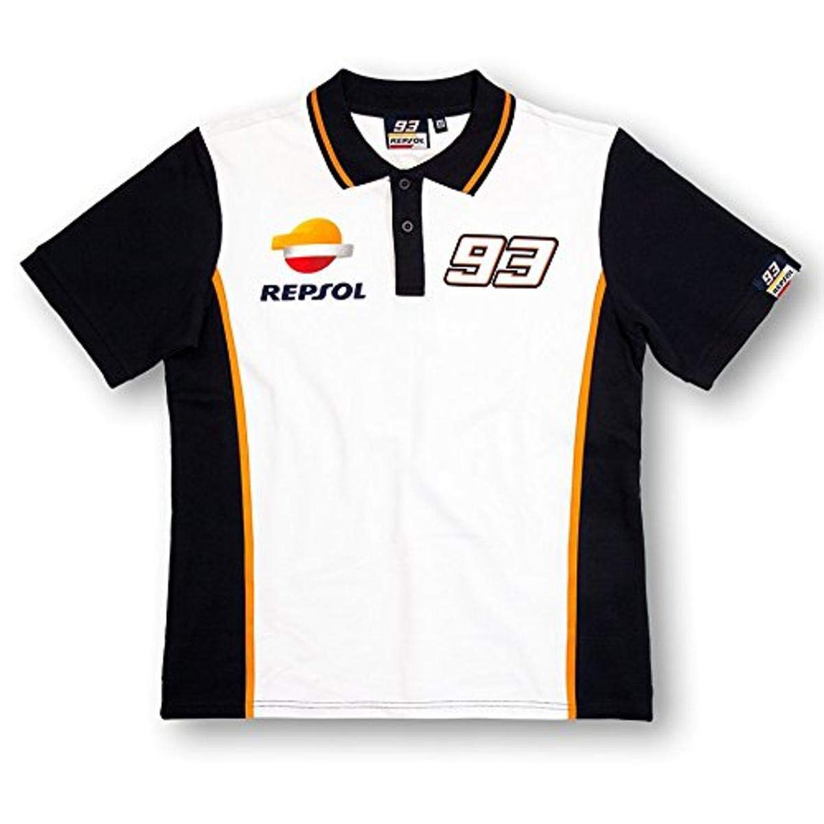 VR 46 Apparel Men's Repsol T-Shirt - Official MotoGP Merchandise, Comfortable Cotton Tee for Racing Fans - Perfect for Motorcycle Events, Casual Wear & Gifts