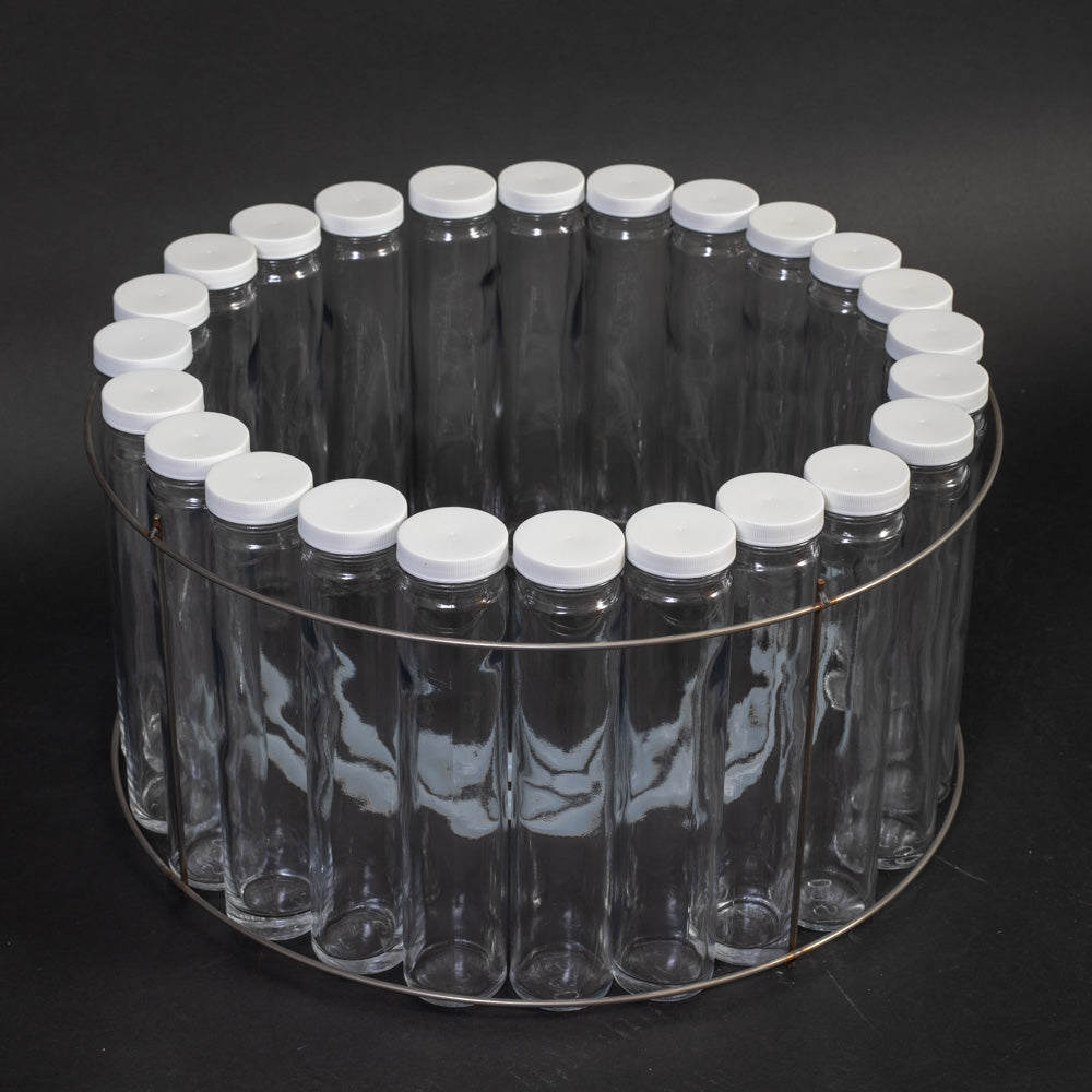 6700 / 6712 Full Size Portable Sampler Bottle Kit - 24 Pack 350mL Glass Bottles for Water Sampling & Environmental Testing