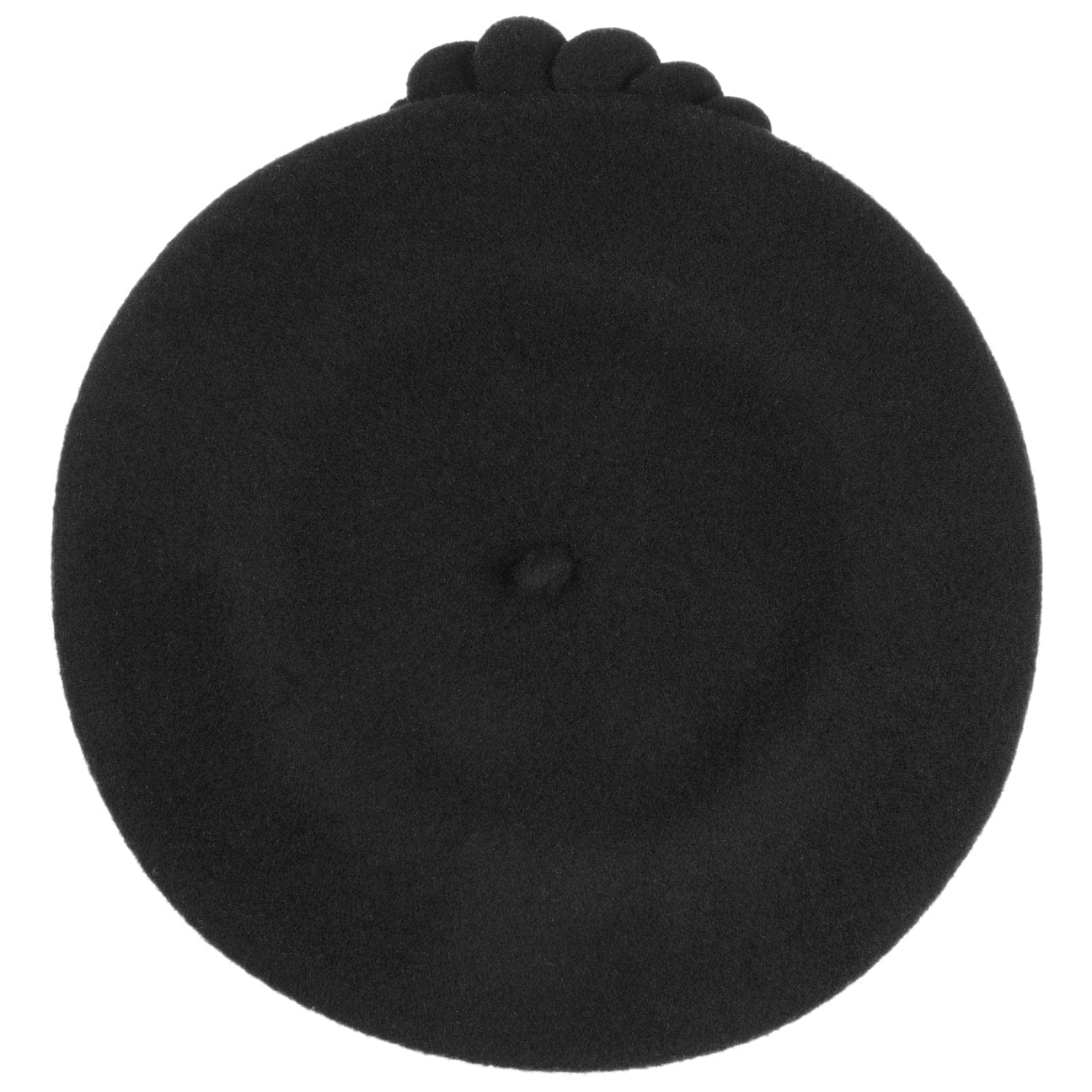 Lierys Agris Flower Wool Basque Beret - Classic French Style Winter Hat for Women, Perfect for Outdoor Activities, Travel & Fashion Accessories