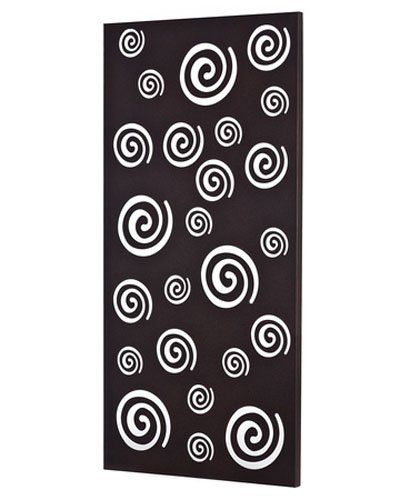 Mariano WA-5000-BRZ Bronze Spiral Wall Art Decor - Handcrafted Metal Wall Sculpture for Living Room, Bedroom & Office Decor