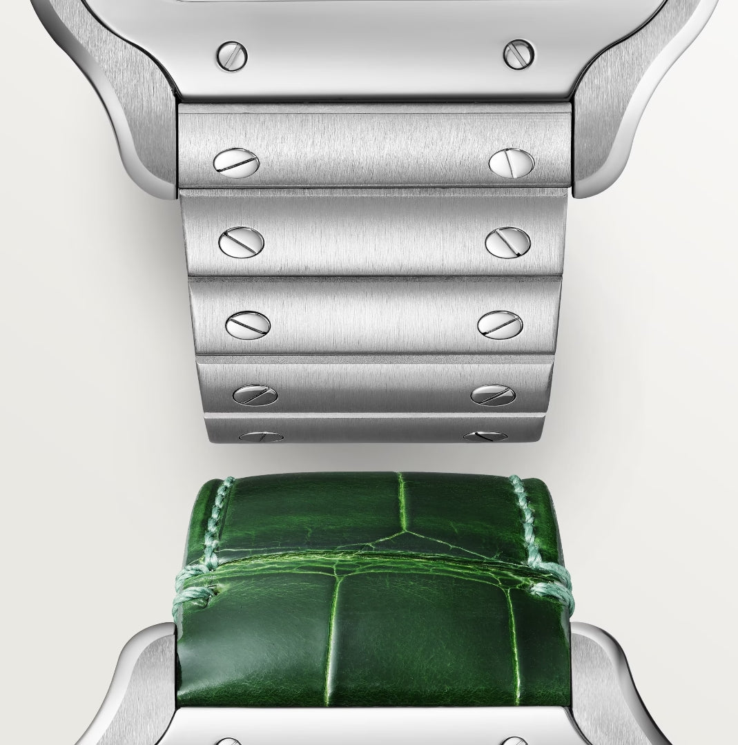 Cartier Santos de Cartier Stainless Steel Unisex Watch - Luxury Timepiece for Men & Women, Perfect for Business, Gifts & Special Occasions