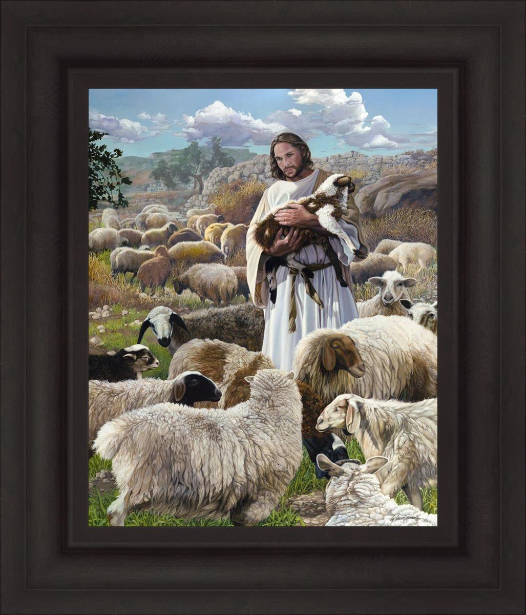Finding The One By Liz Lemon Swindle - Inspirational Christian Art Print for Home, Office & Gift Giving - Perfect for Weddings, Anniversaries & Spiritual Decor