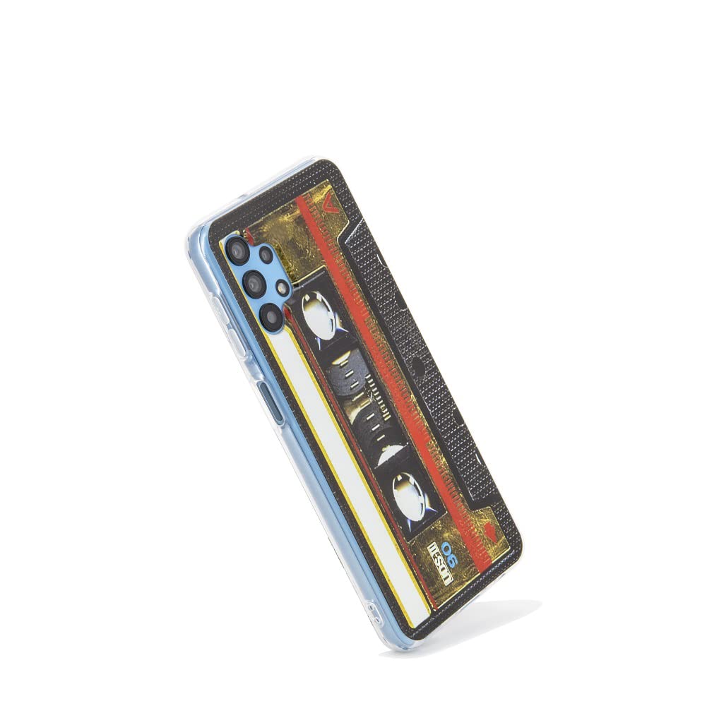 Retro Mixtape Cassette Phone Case for Samsung Galaxy A32 5G - Soft TPU Protective Cover with Unique Music Design (6.5 Inch) - Perfect Gift for Music Lovers & 90s Nostalgia Fans