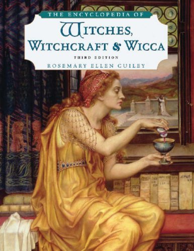 The Encyclopedia of Witches, Witchcraft and Wicca by Rosemary Ellen Guiley - 3rd Edition Paperback | Comprehensive Guide to Witchcraft History, Spells & Wiccan Traditions | Perfect for Pagan Studies, Occult Research & Spiritual Exploration
