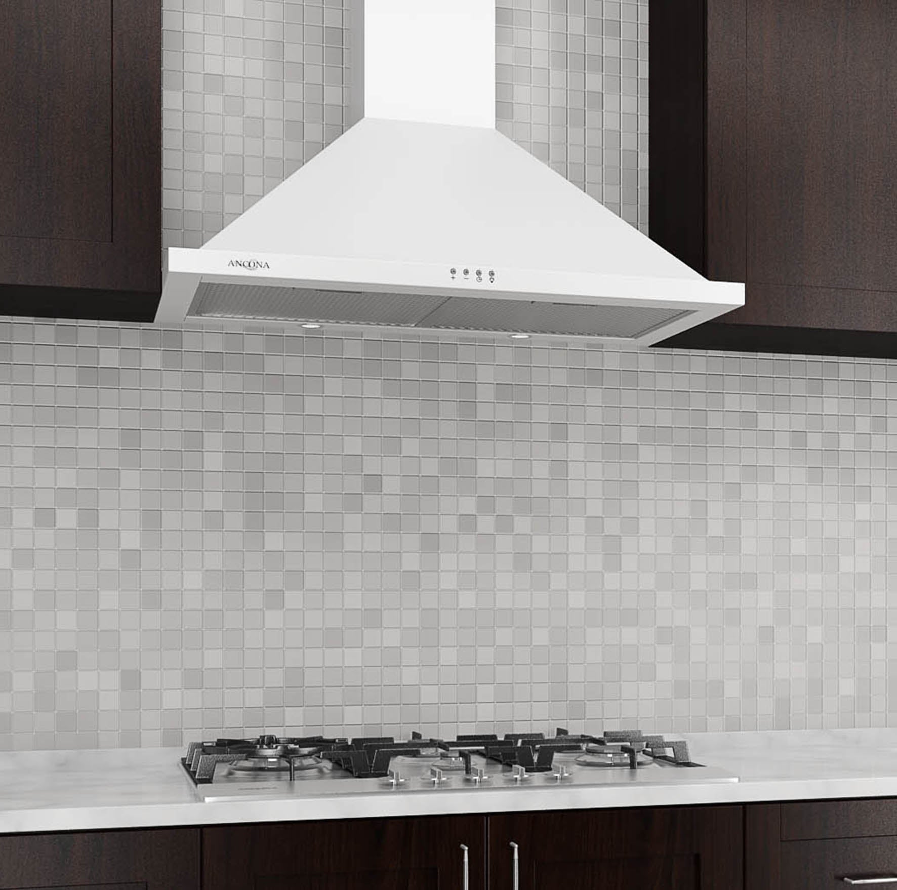 Presto 30-Inch 450 CFM Ducted Wall Mount Range Hood - Powerful Kitchen Ventilation for Smoke & Odor Removal - Perfect for Home Cooking, Grilling & Heavy-Duty Use