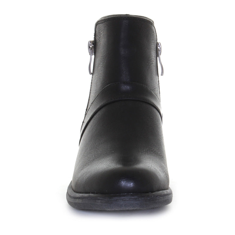Women's Beth Side Zip Boots - Stylish & Comfortable Ankle Boots for Fall & Winter | Perfect for Casual Outfits, Work & Date Nights