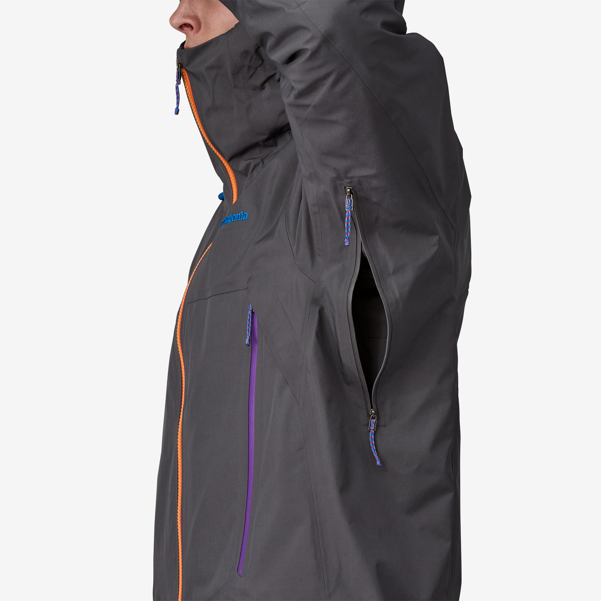 Men's Lightweight Waterproof Alpine Jacket - Windproof Winter Coat for Hiking & Outdoor Adventures