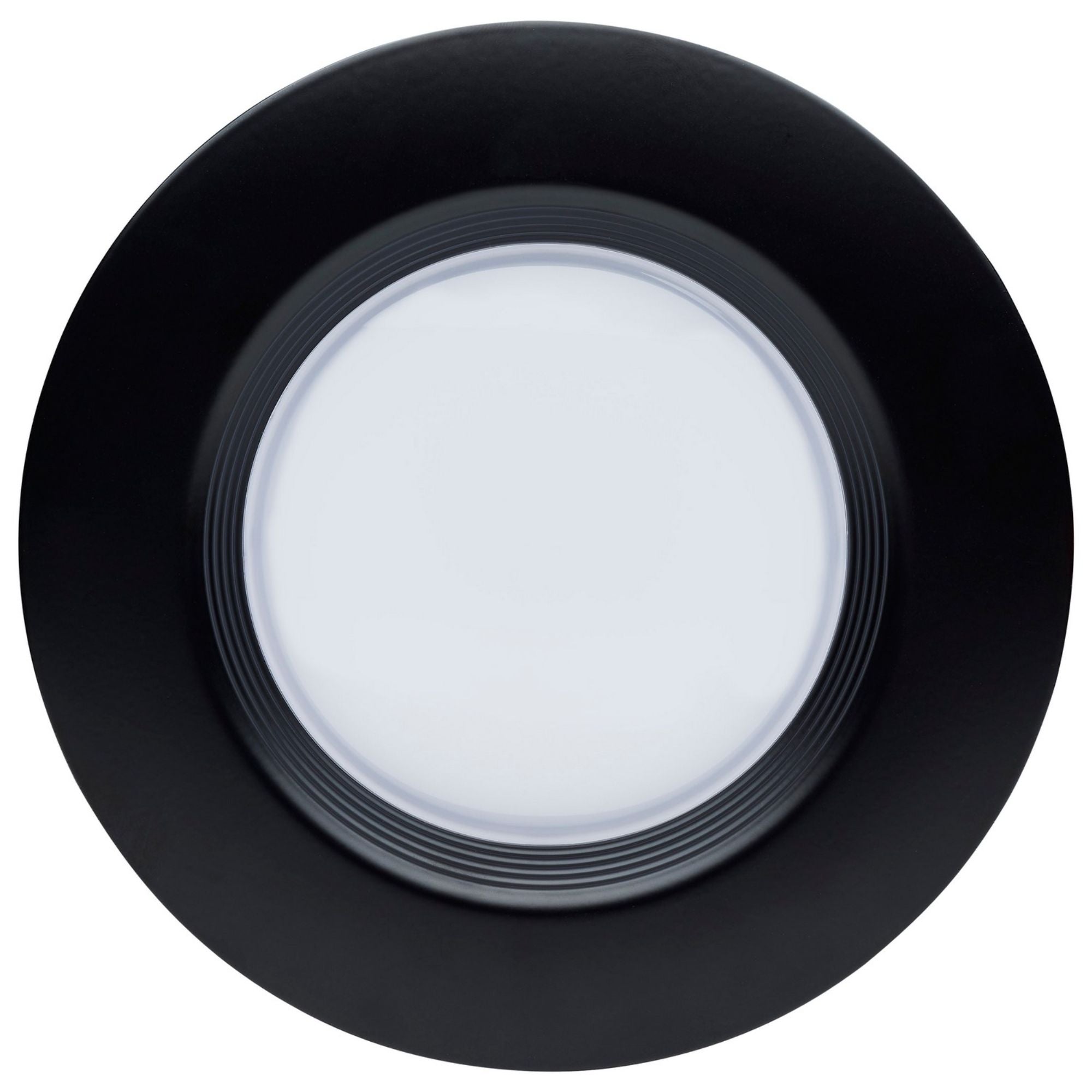 5/6 Inch Retrofit LED Can Light - 9W 800 Lumens 5 CCT Adjustable Black Baffle Trim - Dimmable Recessed Lighting for Bedroom, Kitchen, Living Room & Office