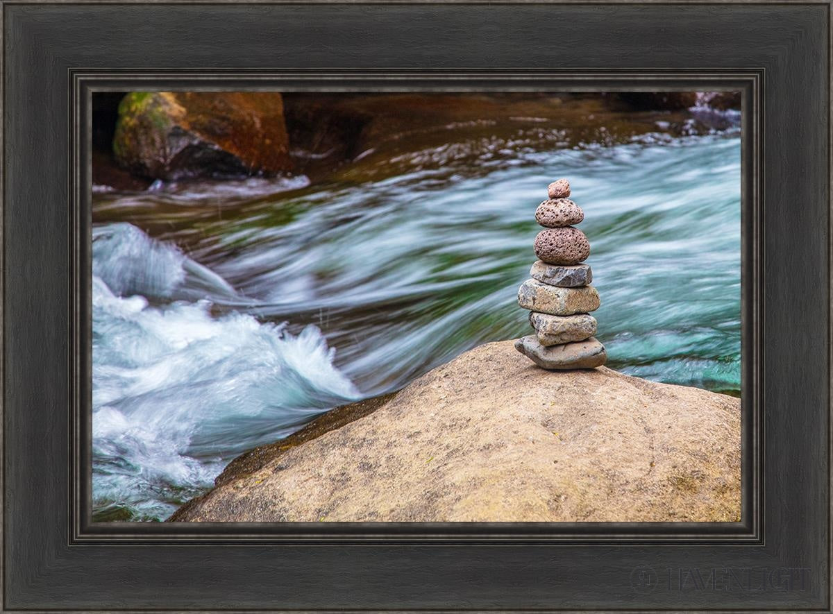 Cairn Meditation Stones - Natural Balancing Stones for Mindfulness, Stress Relief & Yoga - Perfect for Home, Office & Outdoor Meditation Practice