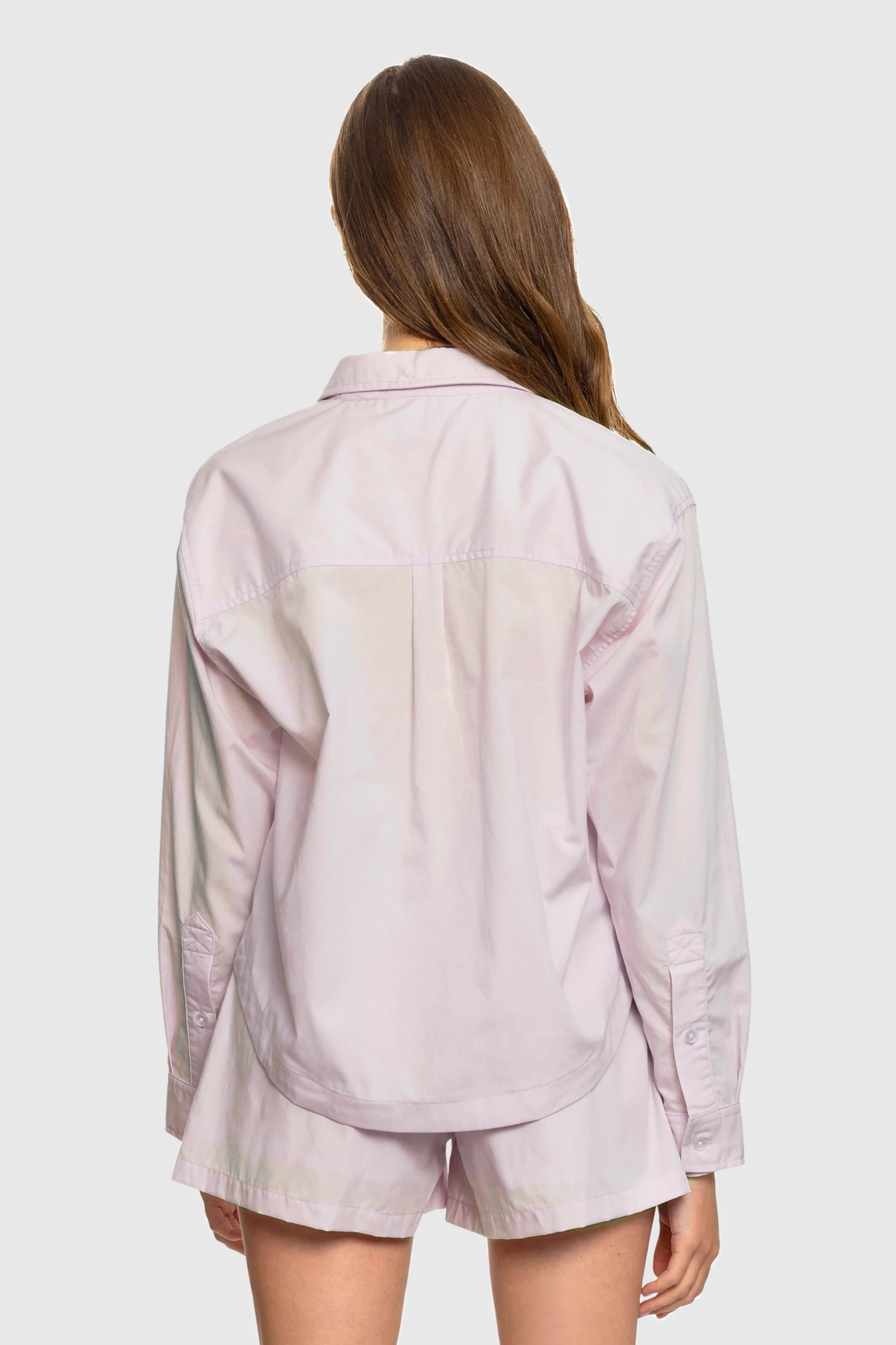 Blue Button-Up Shirt for Men & Women - Comfortable Daily Wear for Work, Casual & Outdoor Activities