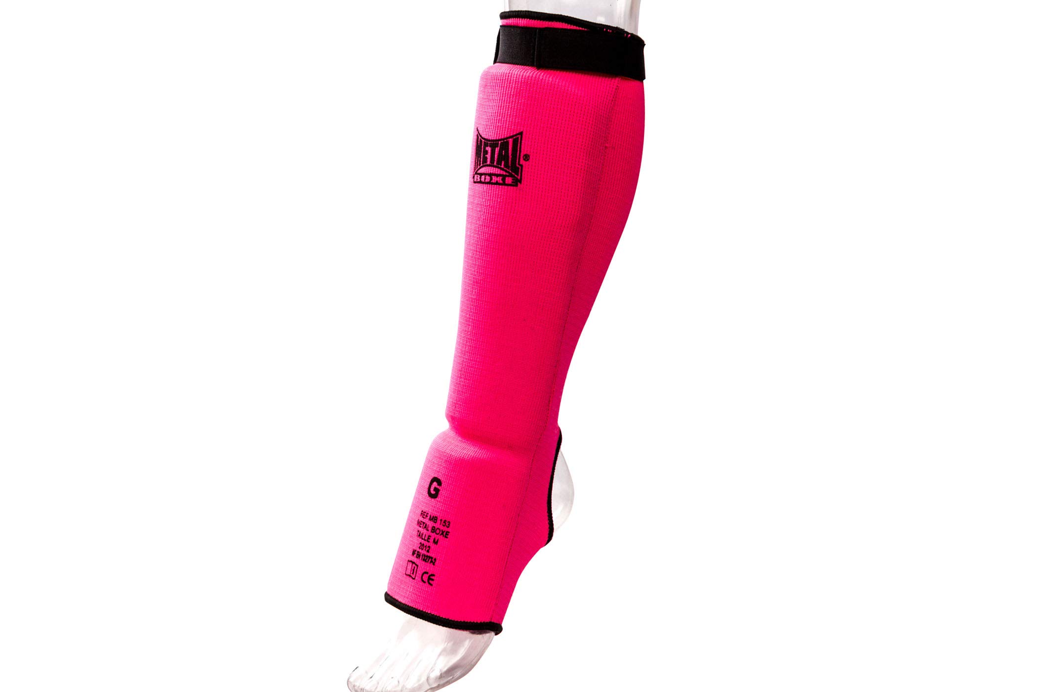 METAL BOXE Shin and Foot Protectors - Pink - Martial Arts, MMA, Kickboxing, and Training Gear for Safety and Performance