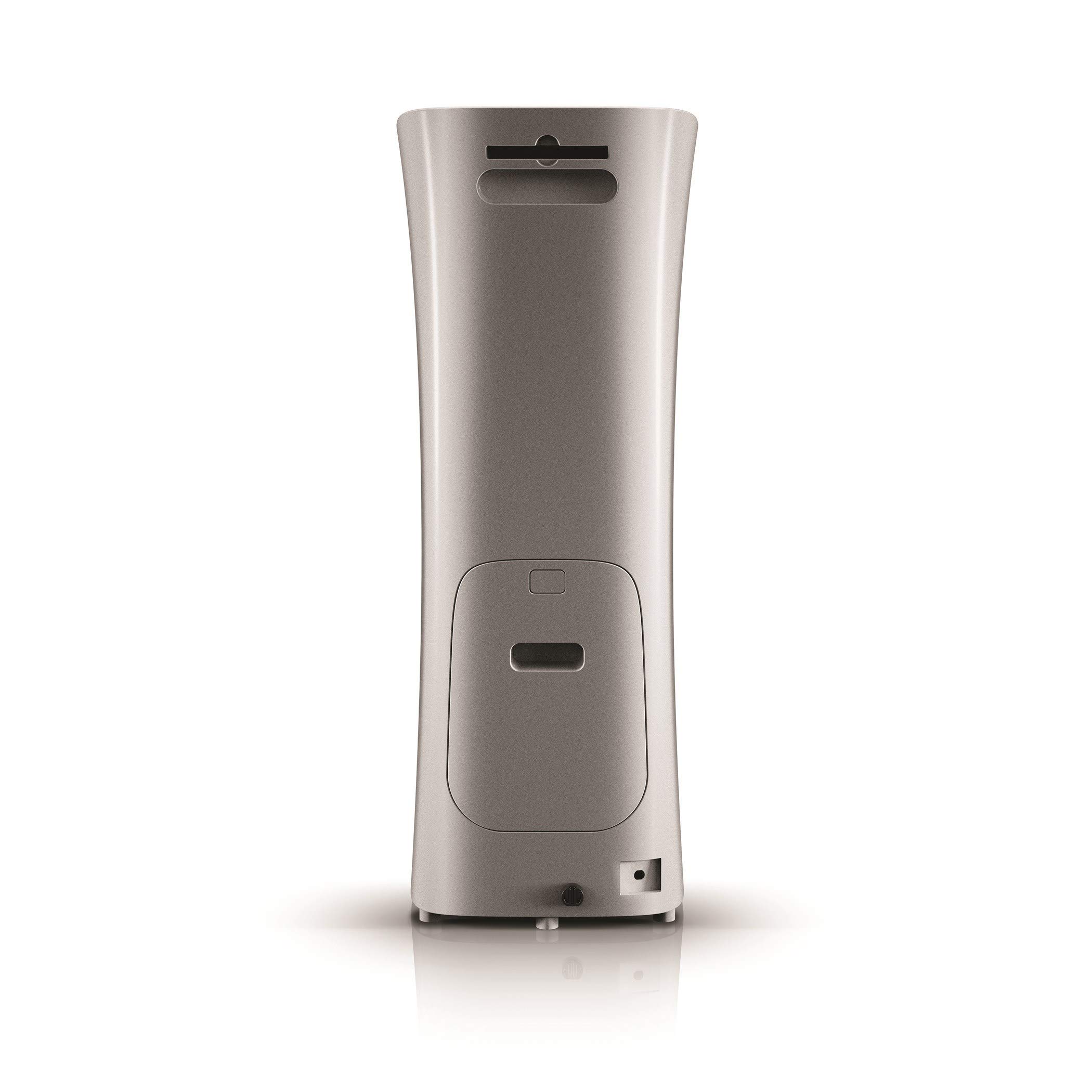 Oreck WK15500B Air Refresh 2-in-1 HEPA Air Purifier & Ultrasonic Humidifier for Small Rooms - Grey | Quiet Bedroom Air Cleaner & Moisturizer for Allergies, Dry Air & Better Sleep