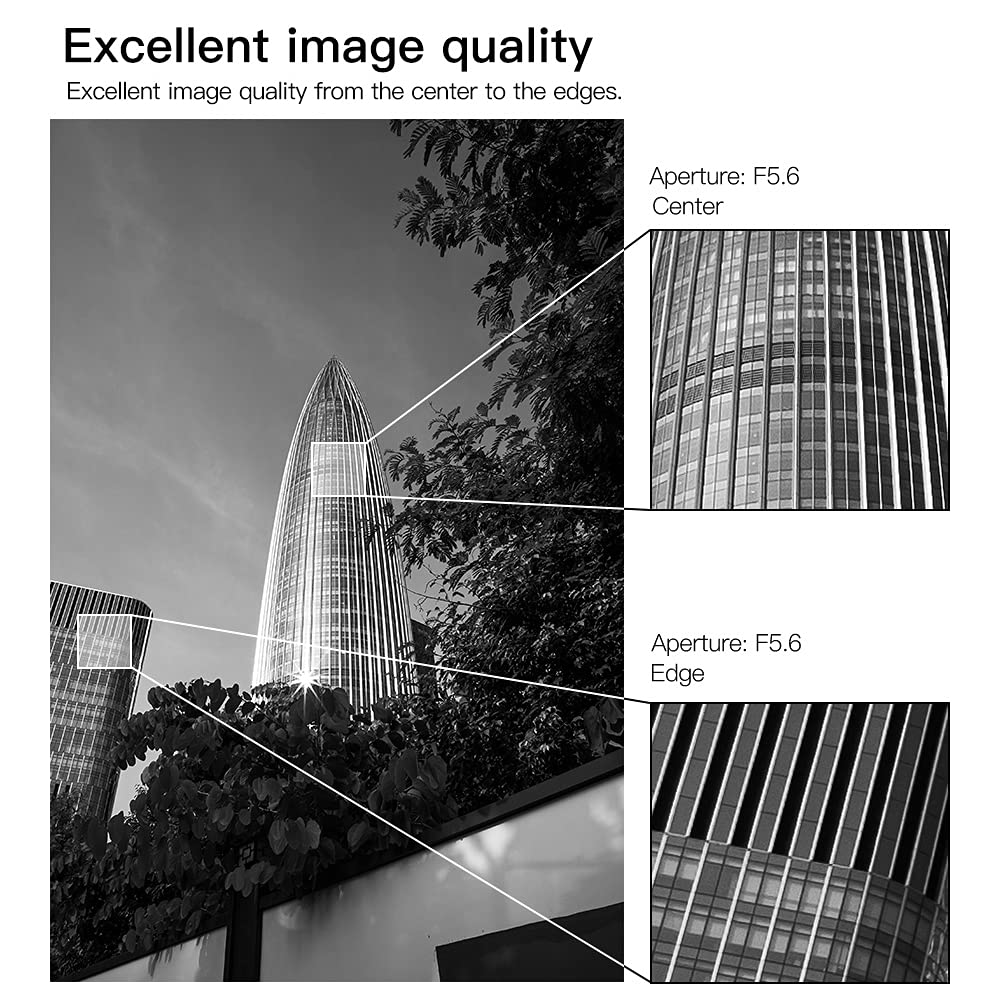 TTArtisan 17mm F1.4 APS-C Manual Focus Wide-Angle Lens for Olympus & Panasonic M4/3 Cameras - Perfect for Landscape, Street & Low-Light Photography