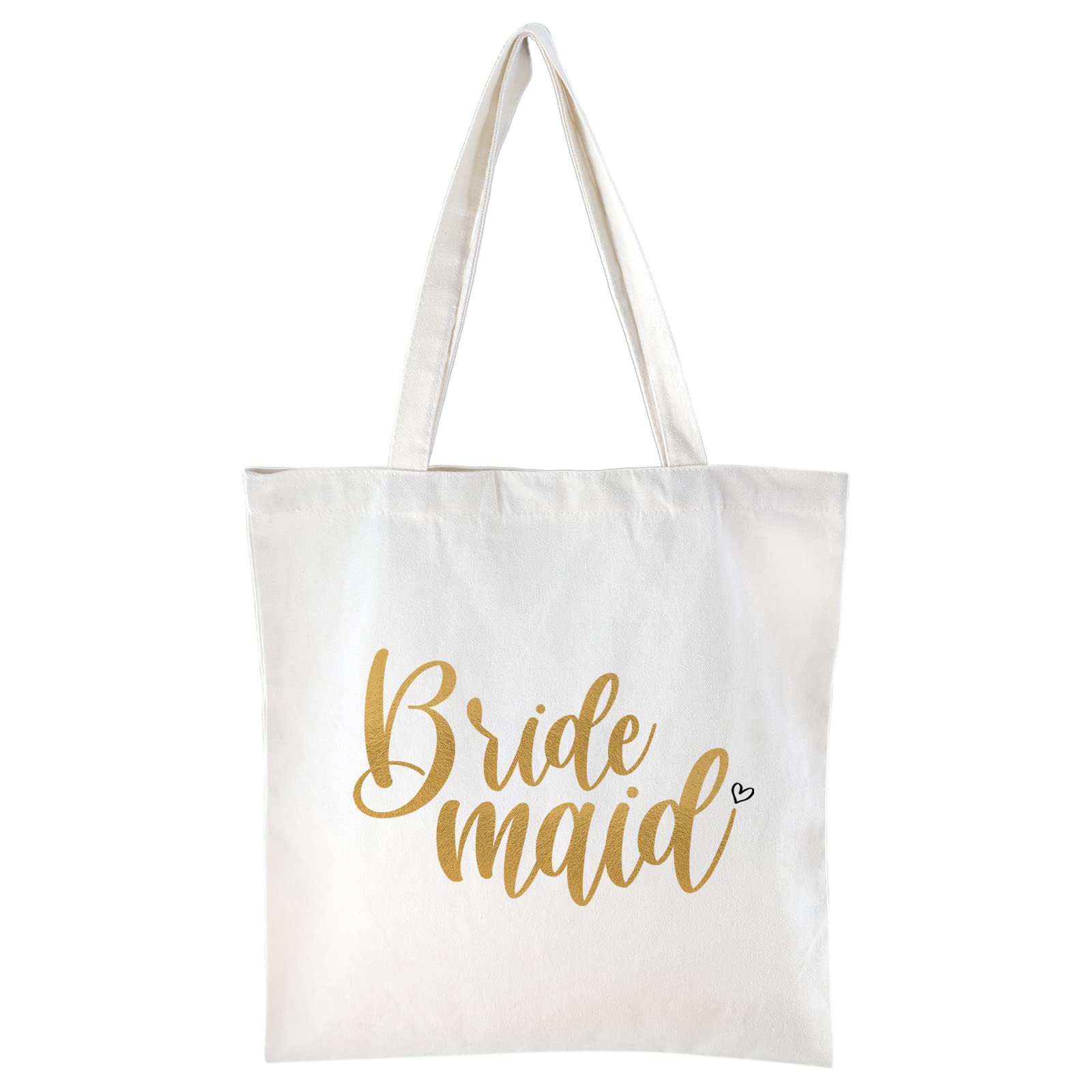 Elegant Bridesmaid Tote Bag - Reusable Wedding Gift Bag with Handles for Sister, Best Friend & Maid of Honor - Perfect for Bridal Showers, Bachelorette Parties & Wedding Day Essentials
