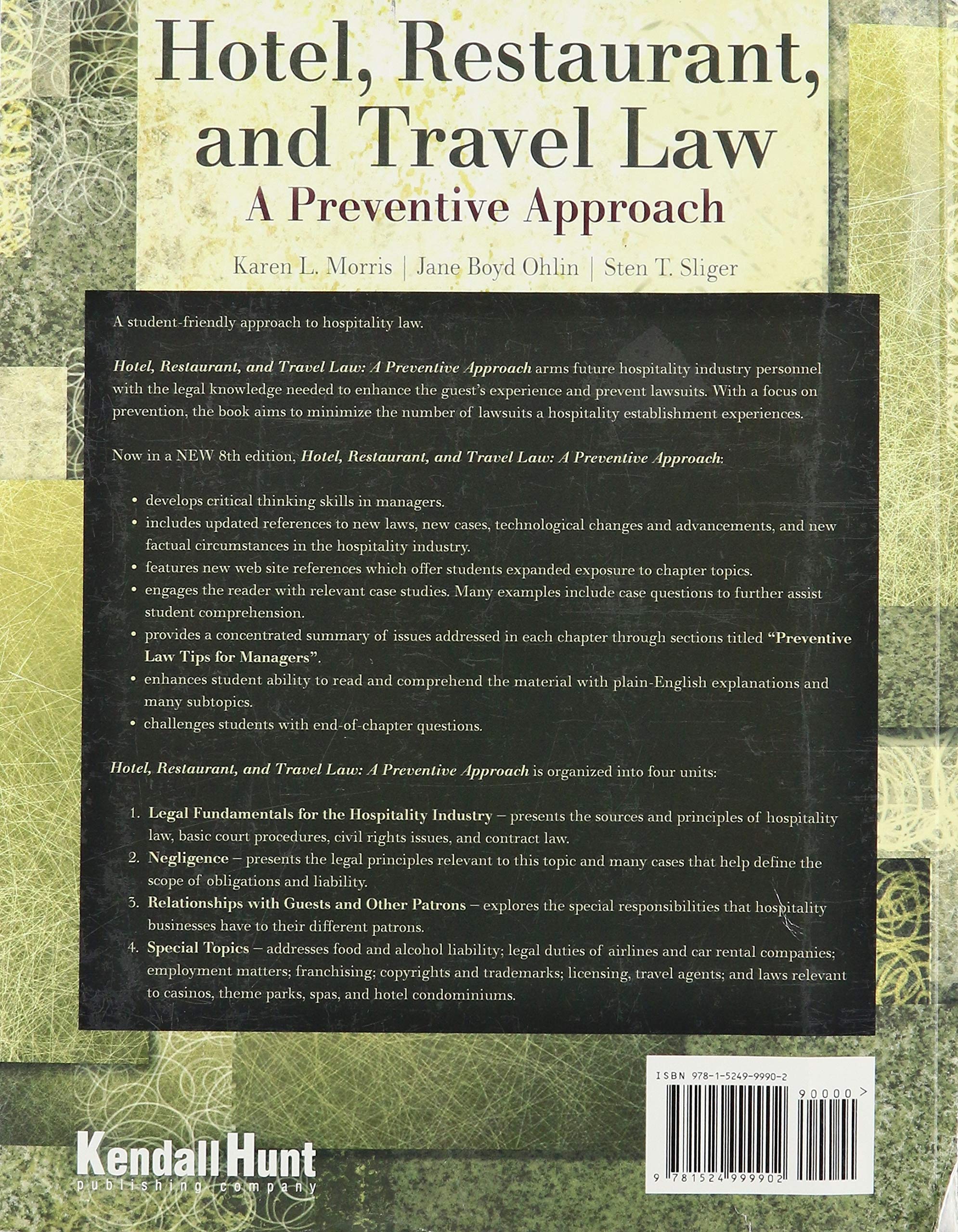 Hotel, Restaurant & Travel Law: Preventive Legal Guide for Hospitality Industry | Compliance & Risk Management for Hotels, Restaurants & Tourism Businesses