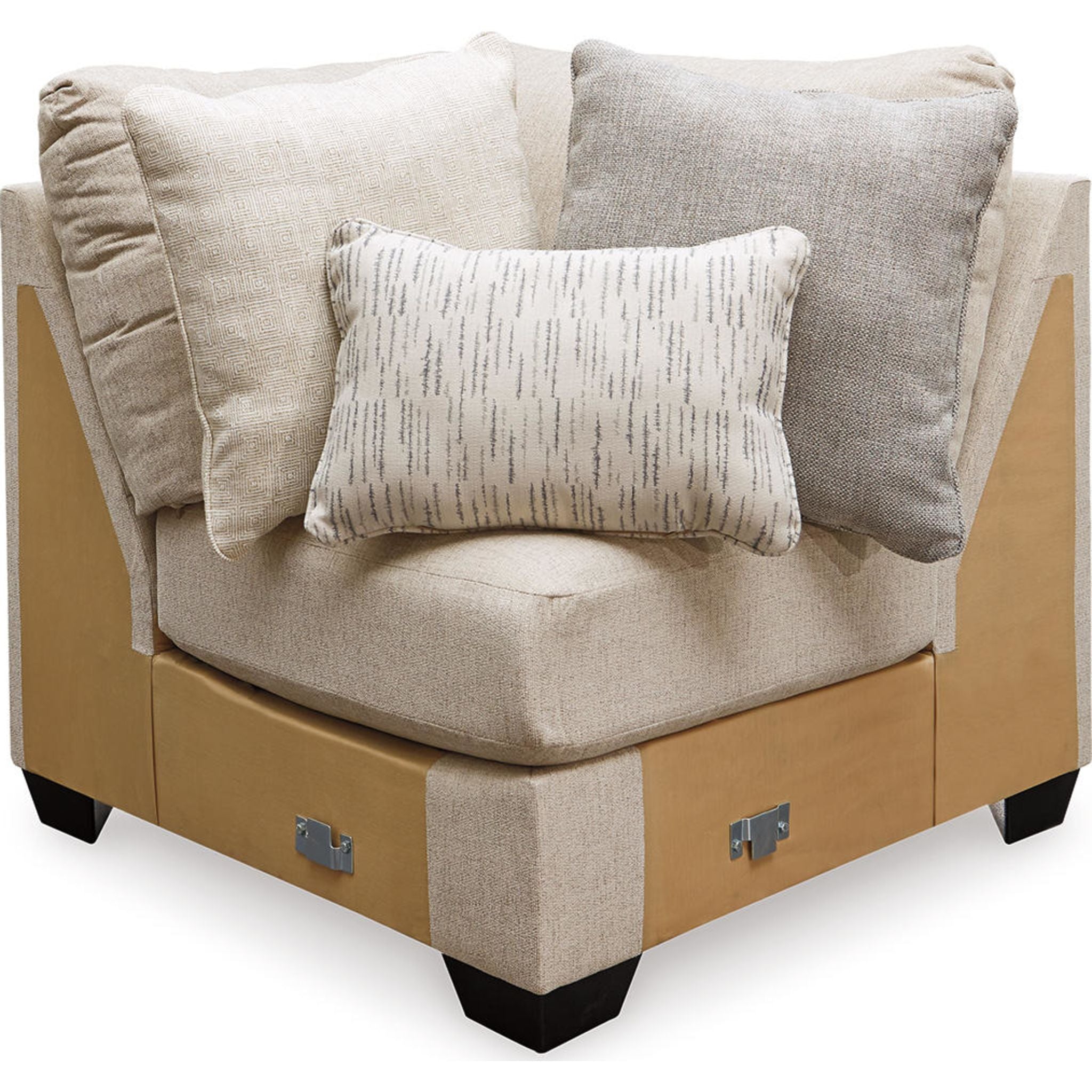 Carnaby Exclusive 4-Piece Sectional Sofa Set - Modern L-Shaped Living Room Furniture for Small Spaces & Apartments | Perfect for Family Gatherings & Movie Nights